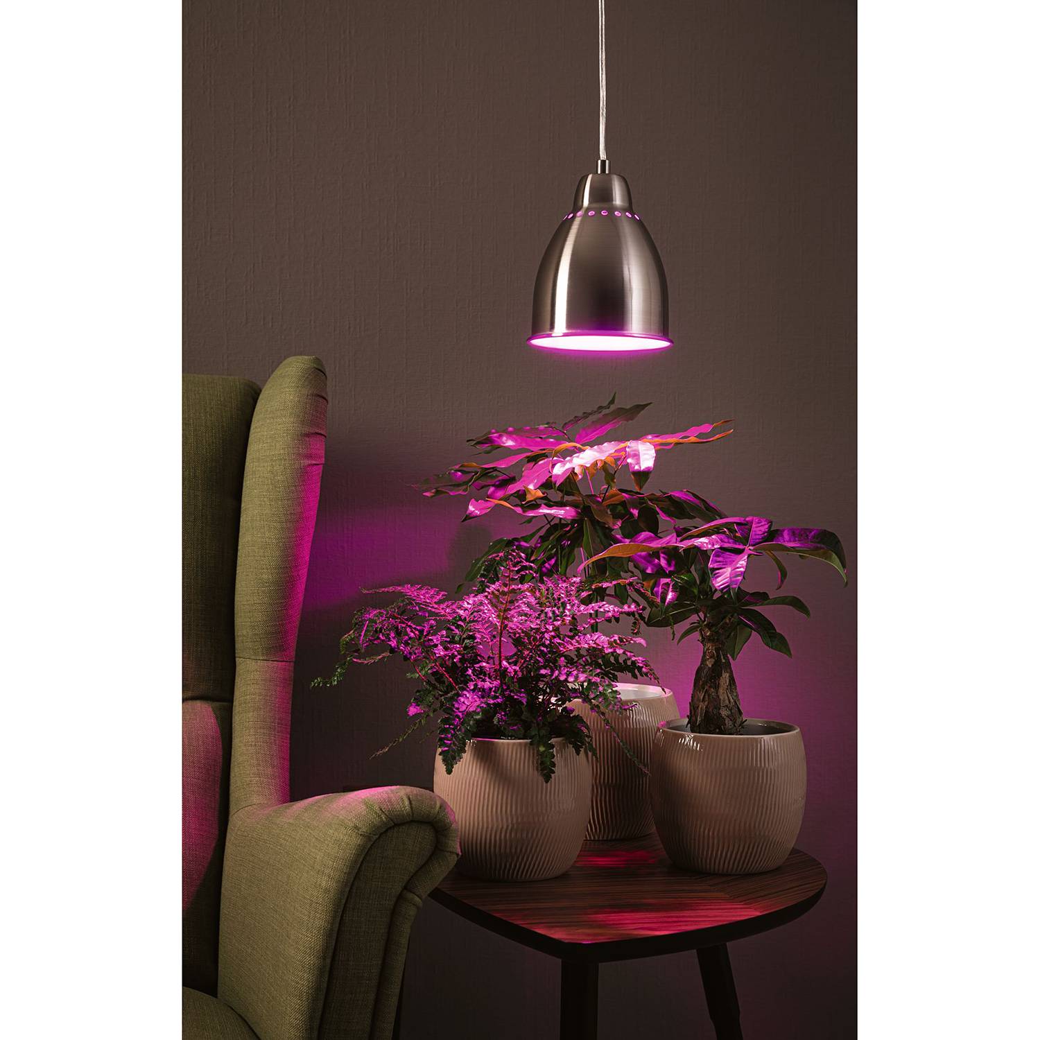 Hilla II Pendelleuchte Aluminium 1-flammig