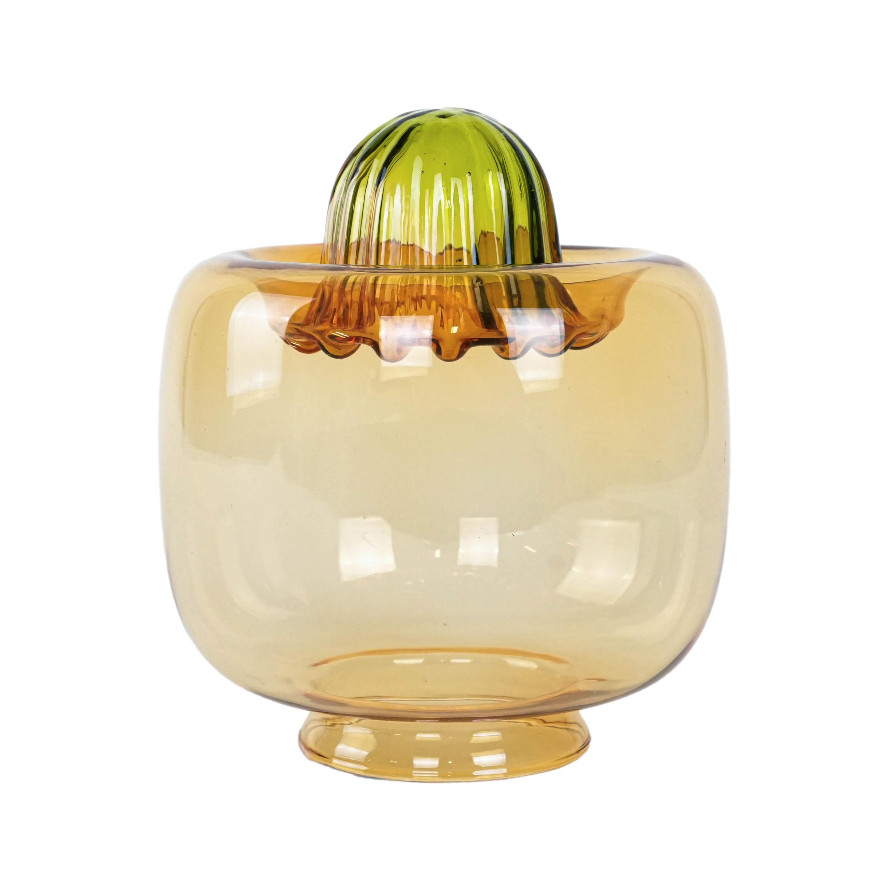 Glas-Tischdeko 1970er Jahre