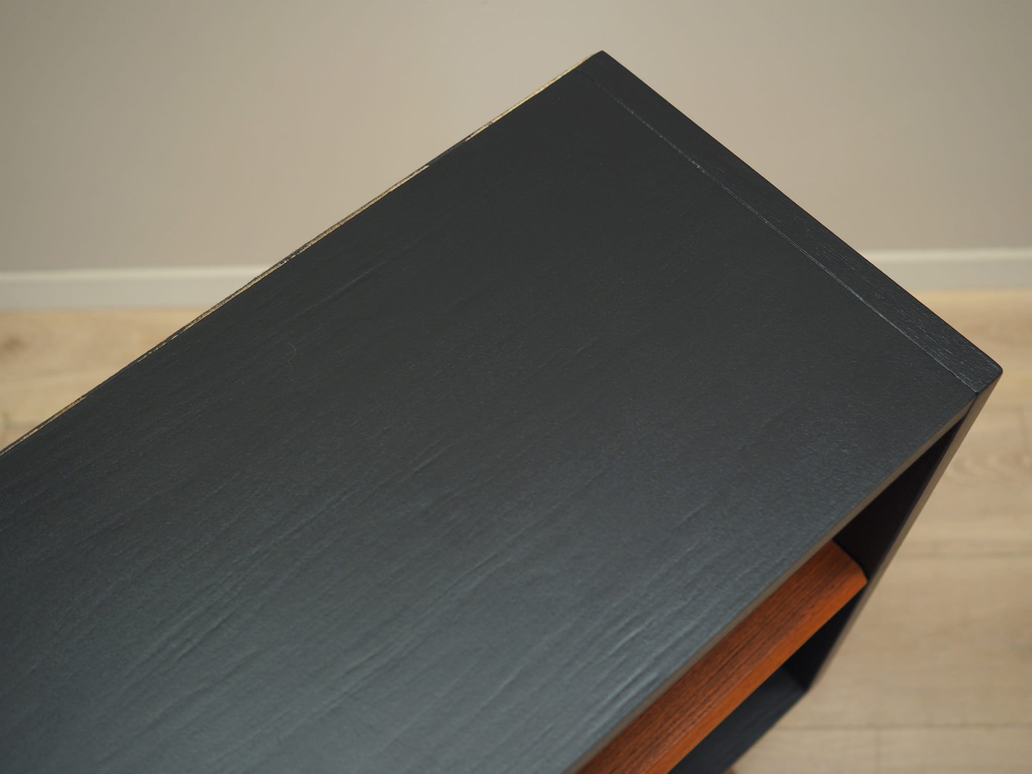 Vintage Bücherregal Teakholz Braun 1970er Jahre