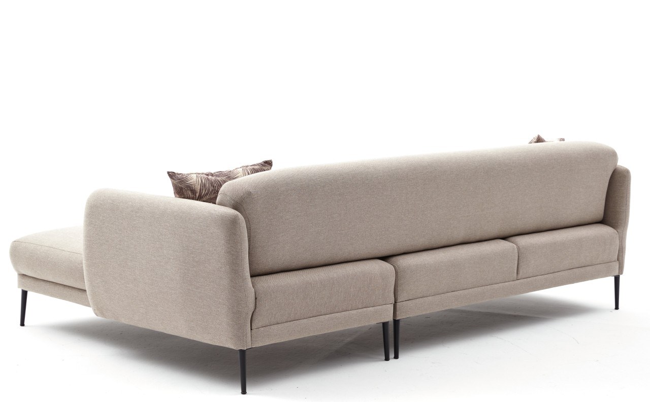 Venus Sofa Récamiere Rechts Creme