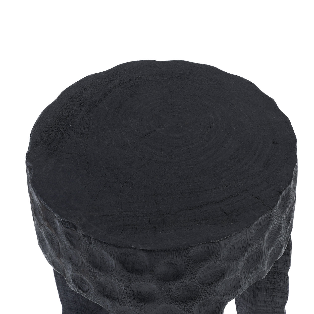 The Paramo stool Black ø35cm