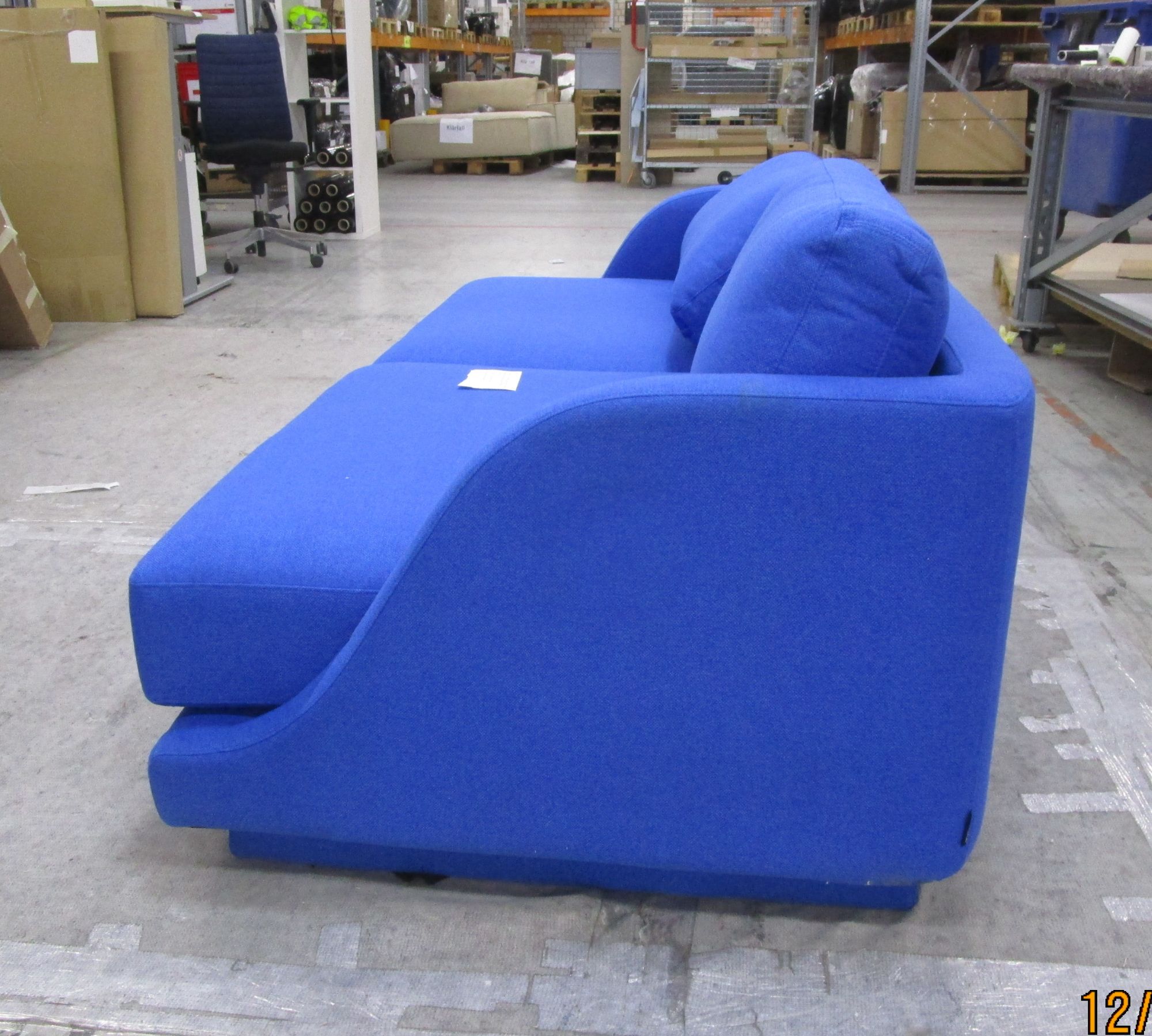 Emma Sofa 3-Sitzer Mark Cobalt Blue