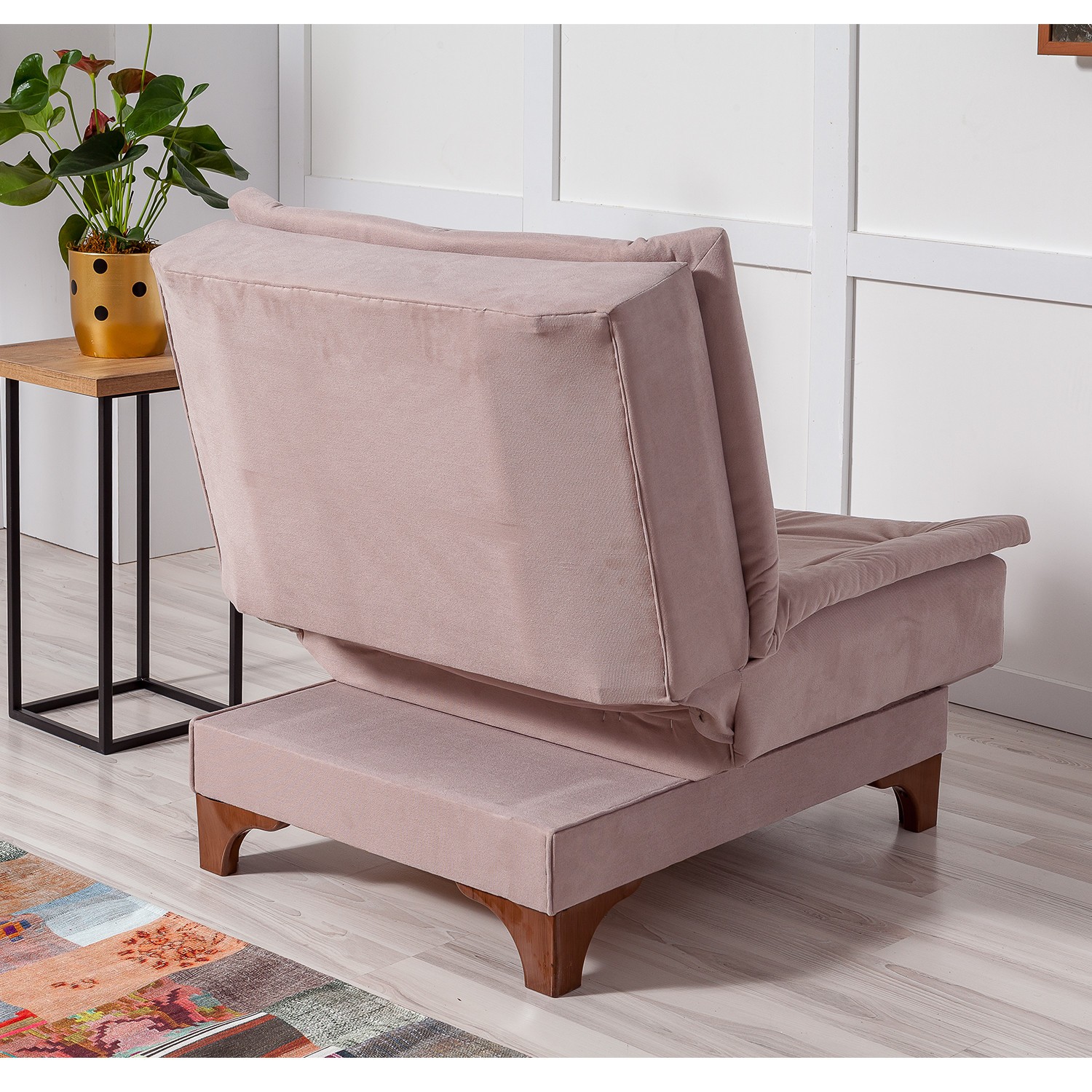 Kelebek Berjer Sessel Holzfurnier Rock