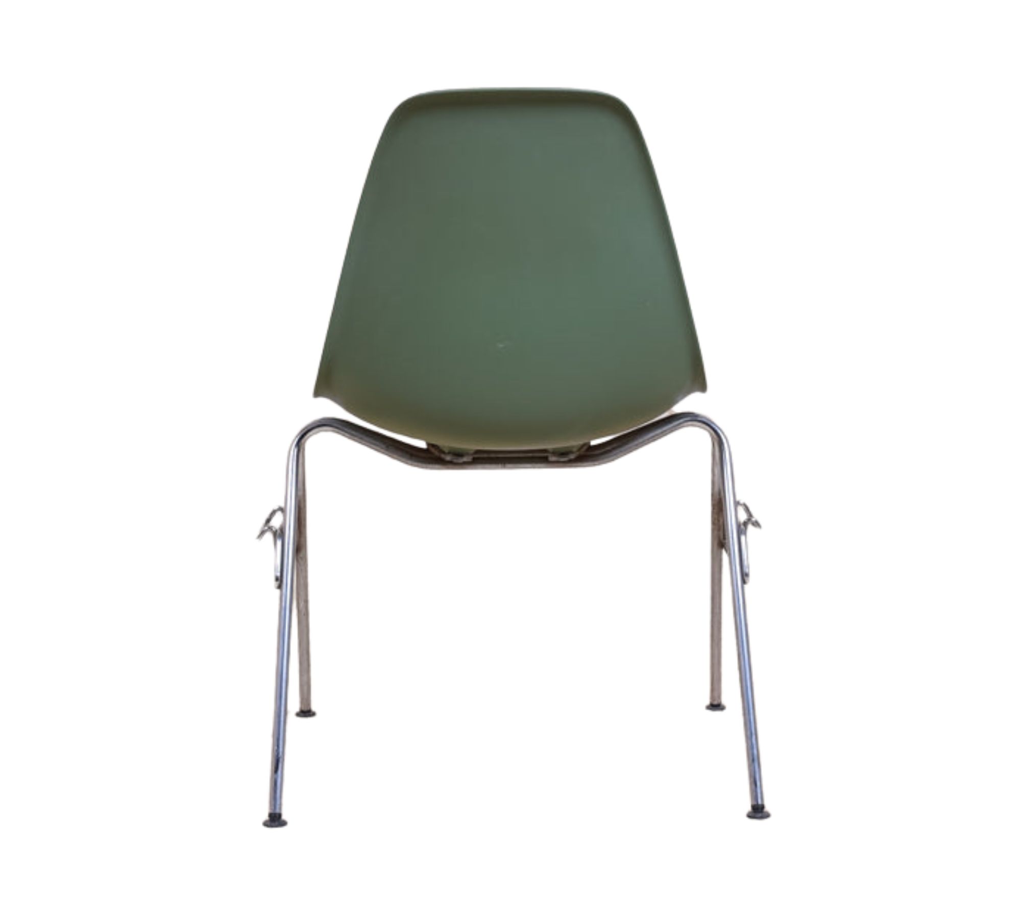 Eames DSS Plastic Side Chair Forest
