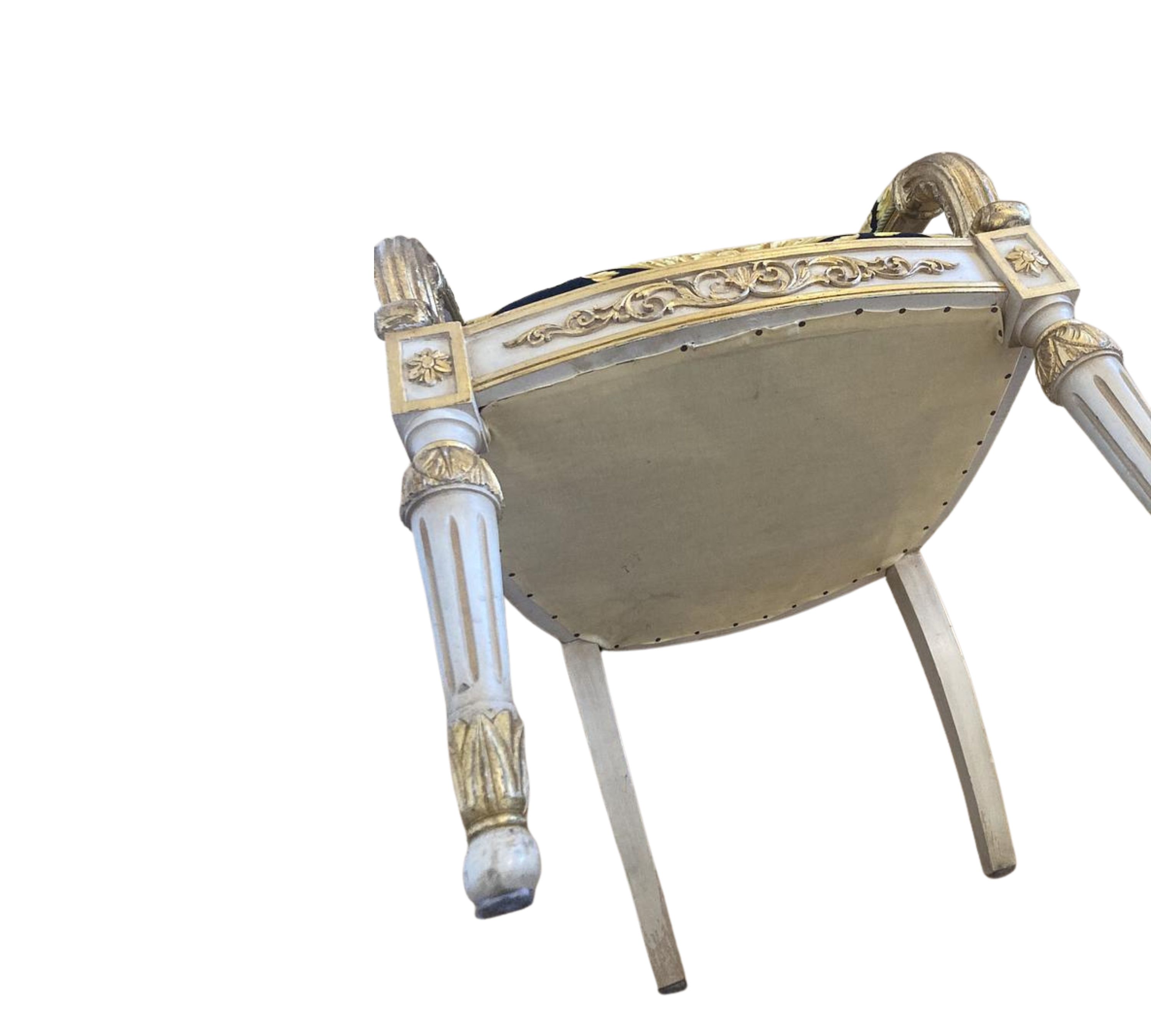 Vanitas Barocco Armlehnsessel