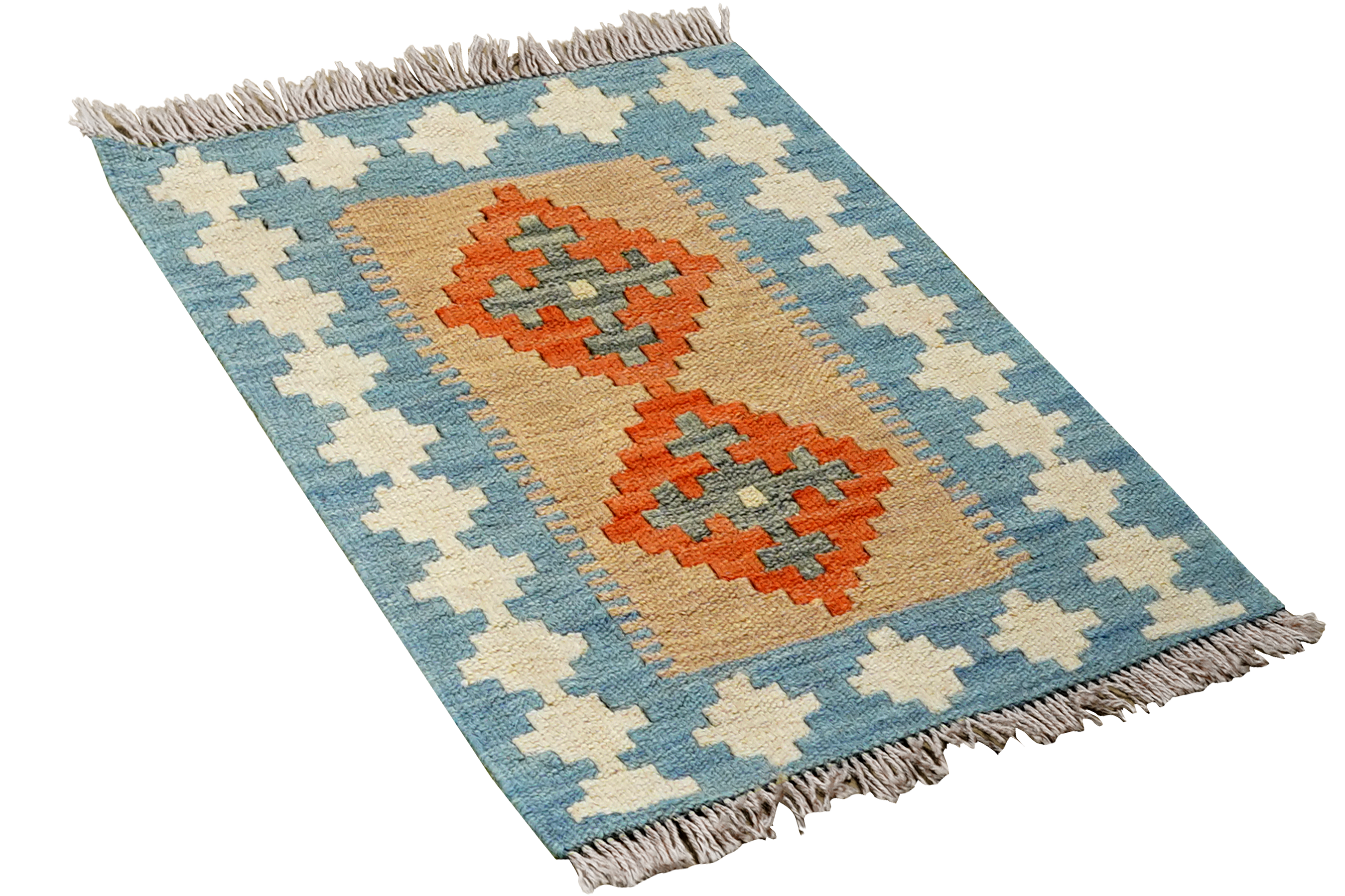 Kilim Gashgai Teppich Mehrfarbig