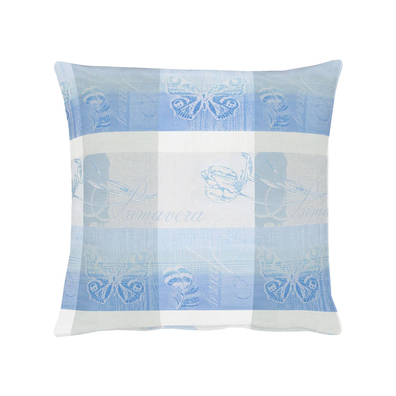 Kissenbezug Summer Garden I Blau 40 x 40 cm