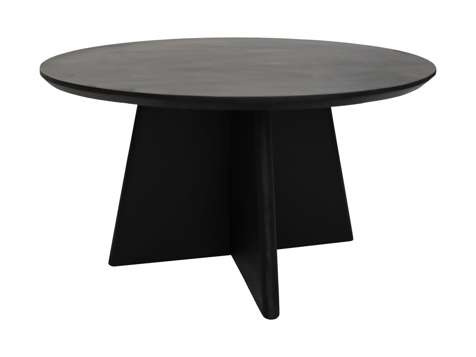 Runder Esstisch mit Kreuzbein ø80cm