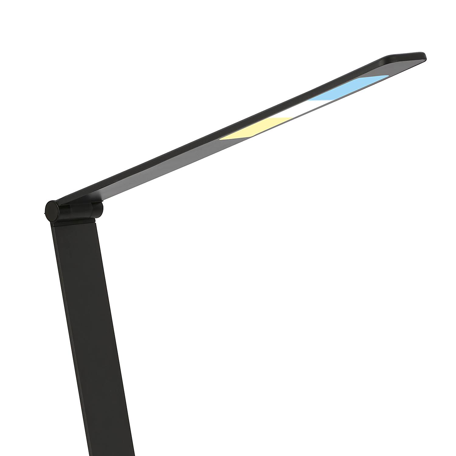 LED-Tischleuchte Haiti Nylon Eisen Schwarz