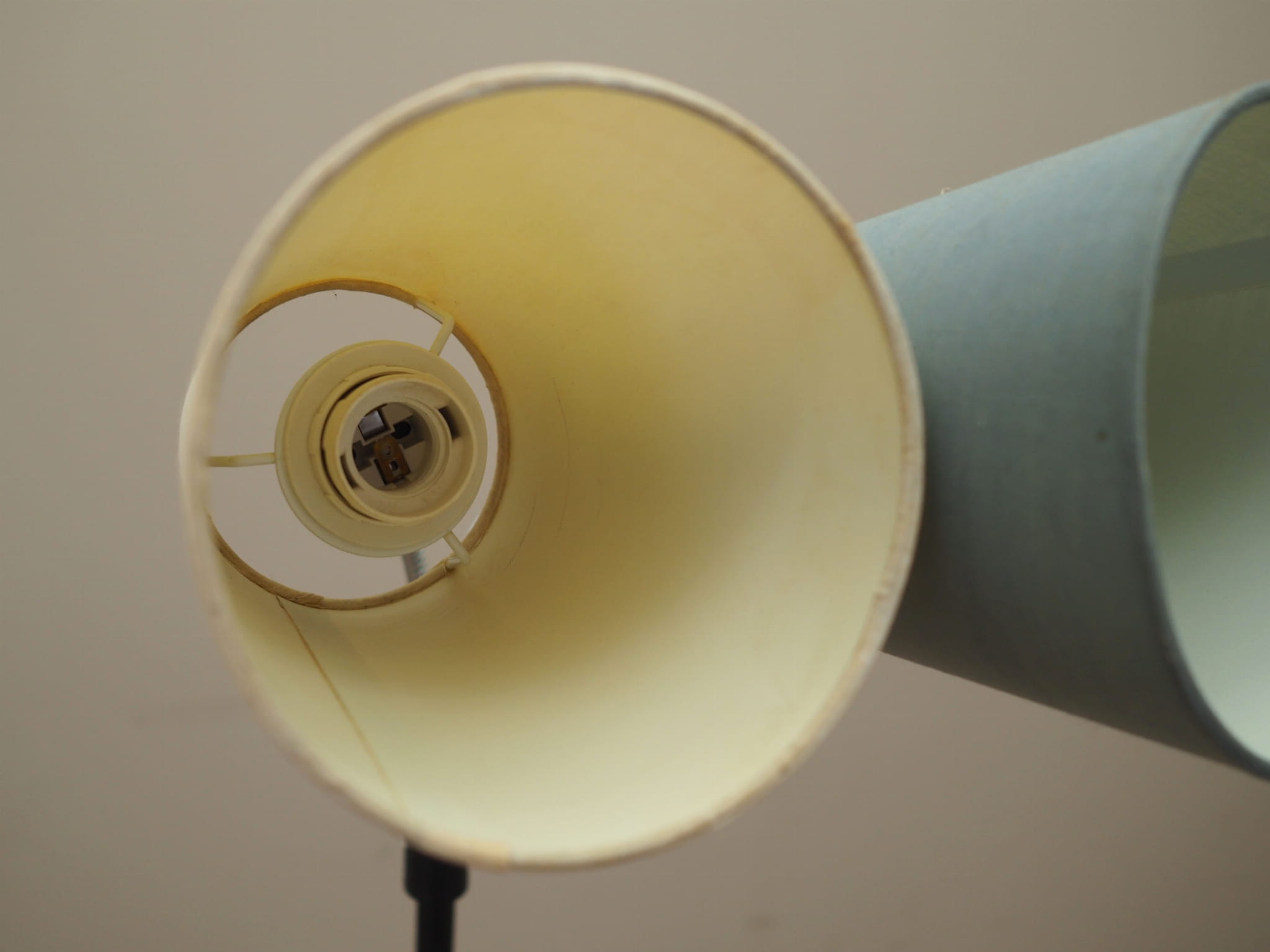 Floor lamp Metal Textile Multicolor 1970s