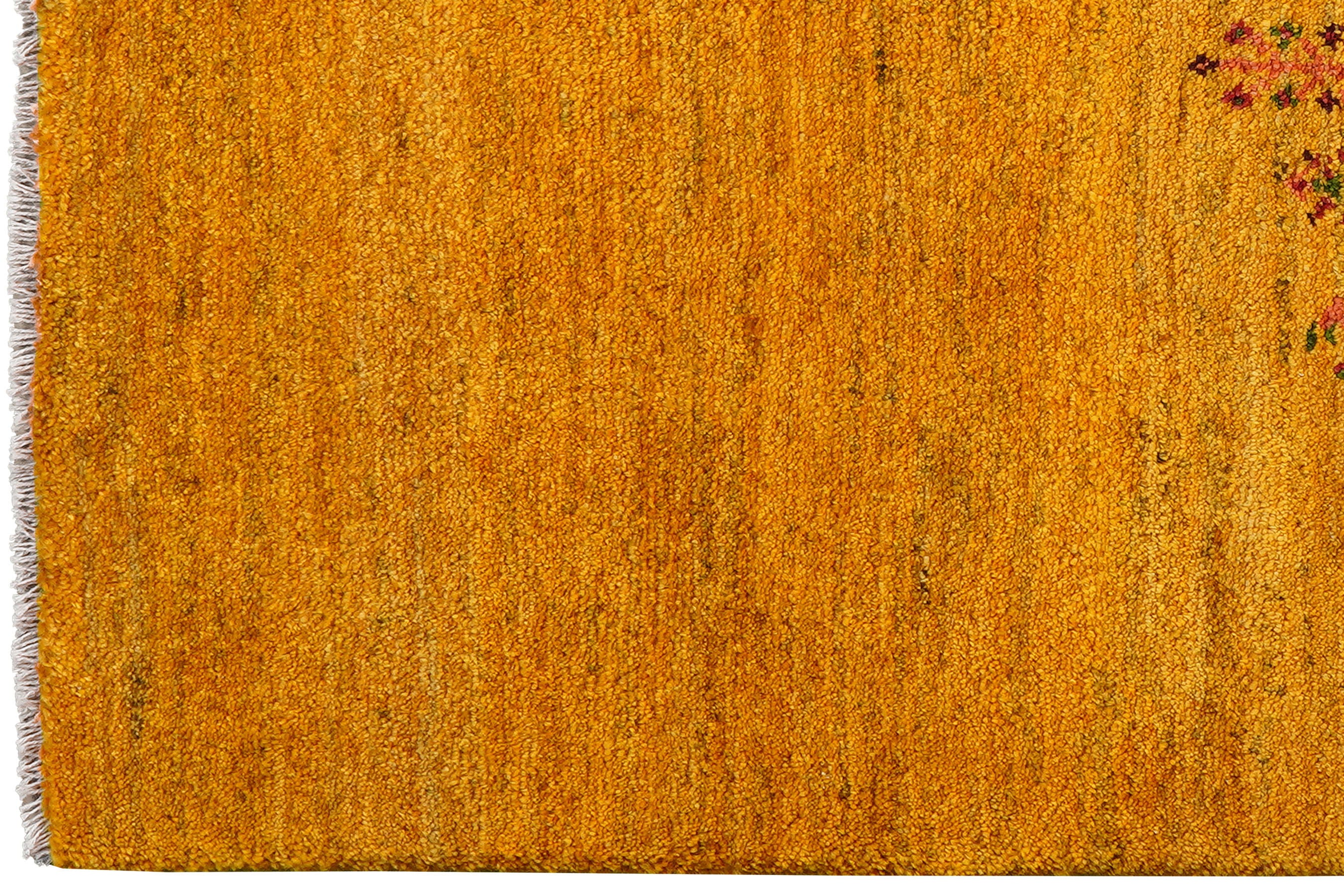 Gabbeh Teppich Orange