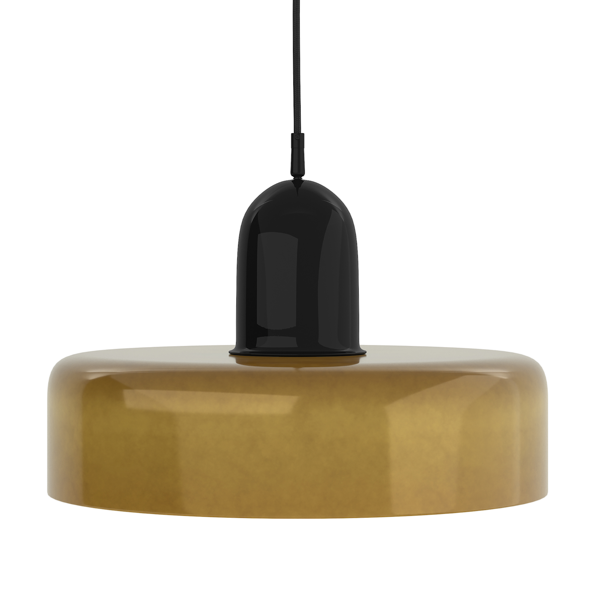 KANTHA Pendelleuchte 1-flammig Eisen Ocker