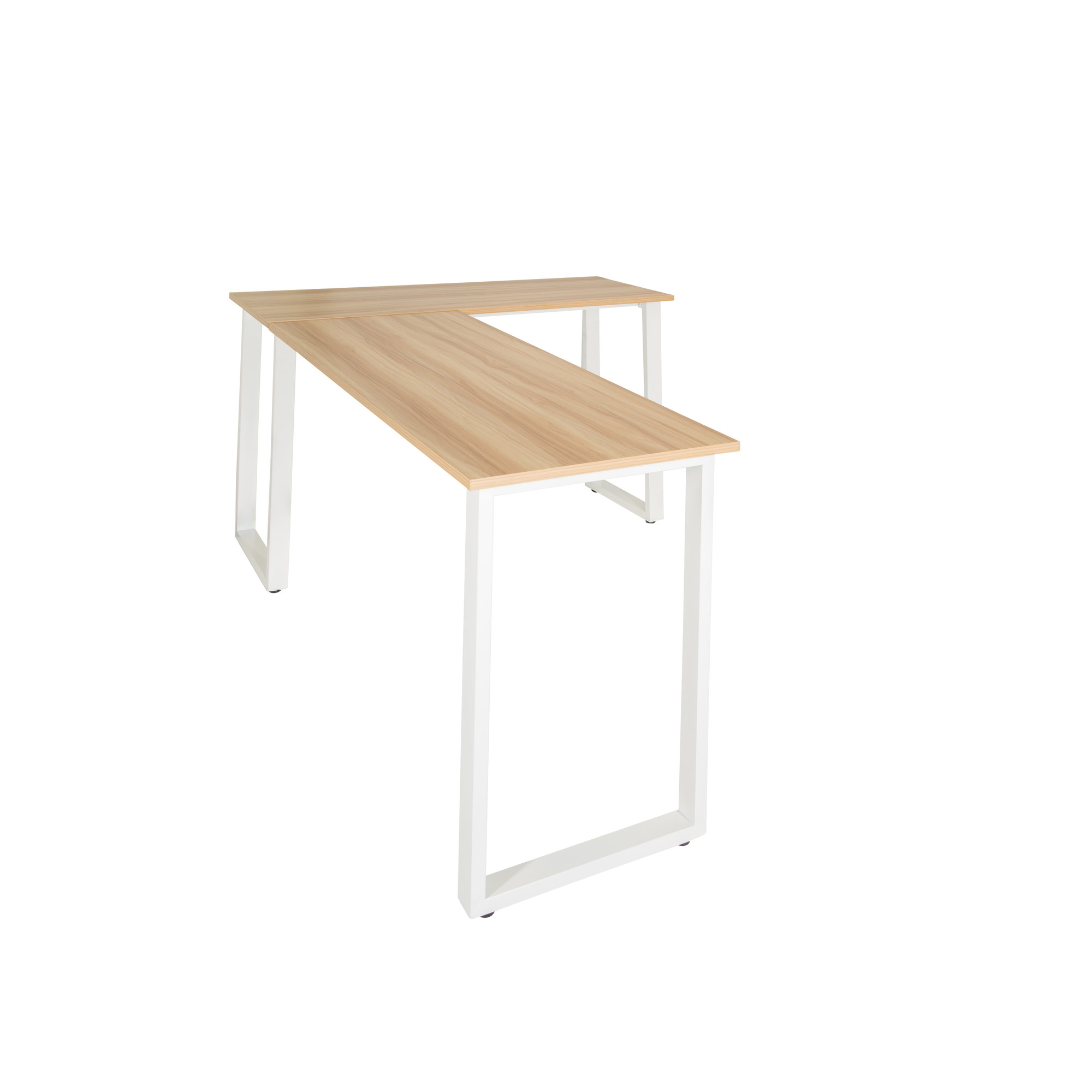 WORKSPACE BASIC I  Eckschreibtisch Holz Natur