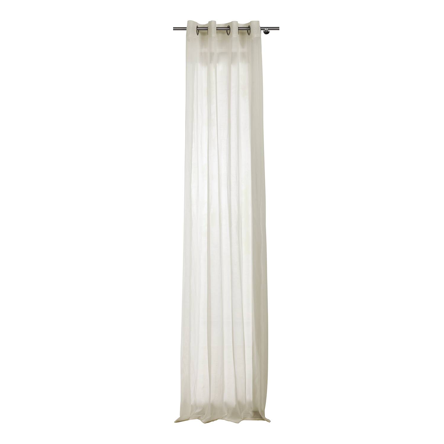 Ösenschal Pure Polyester Ecru 135 x 300 cm