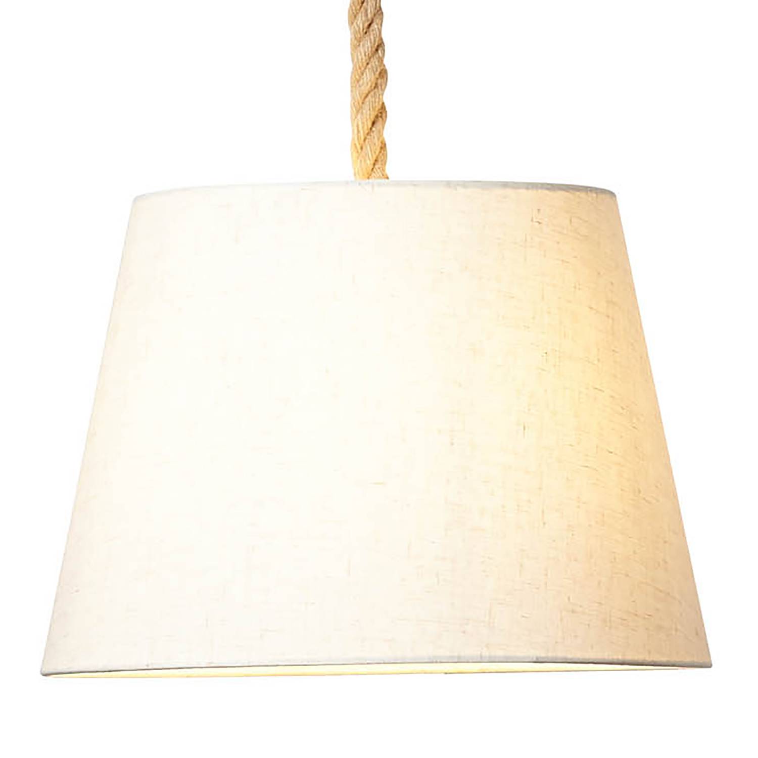 Pendelleuchte Sailor Mischgewebe Jute