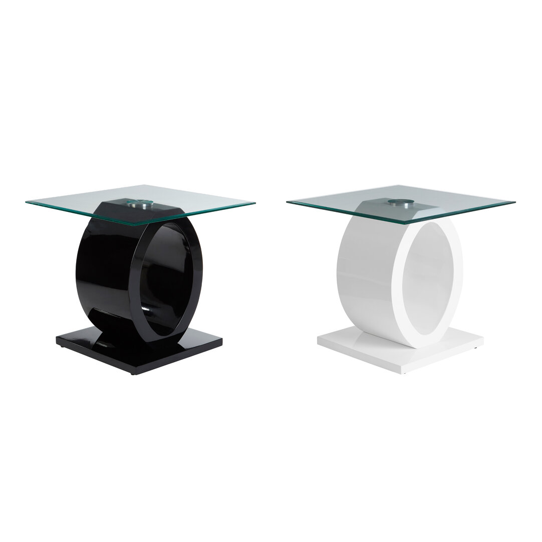 Templar Beistelltisch Kupfer und Schwarz Finish