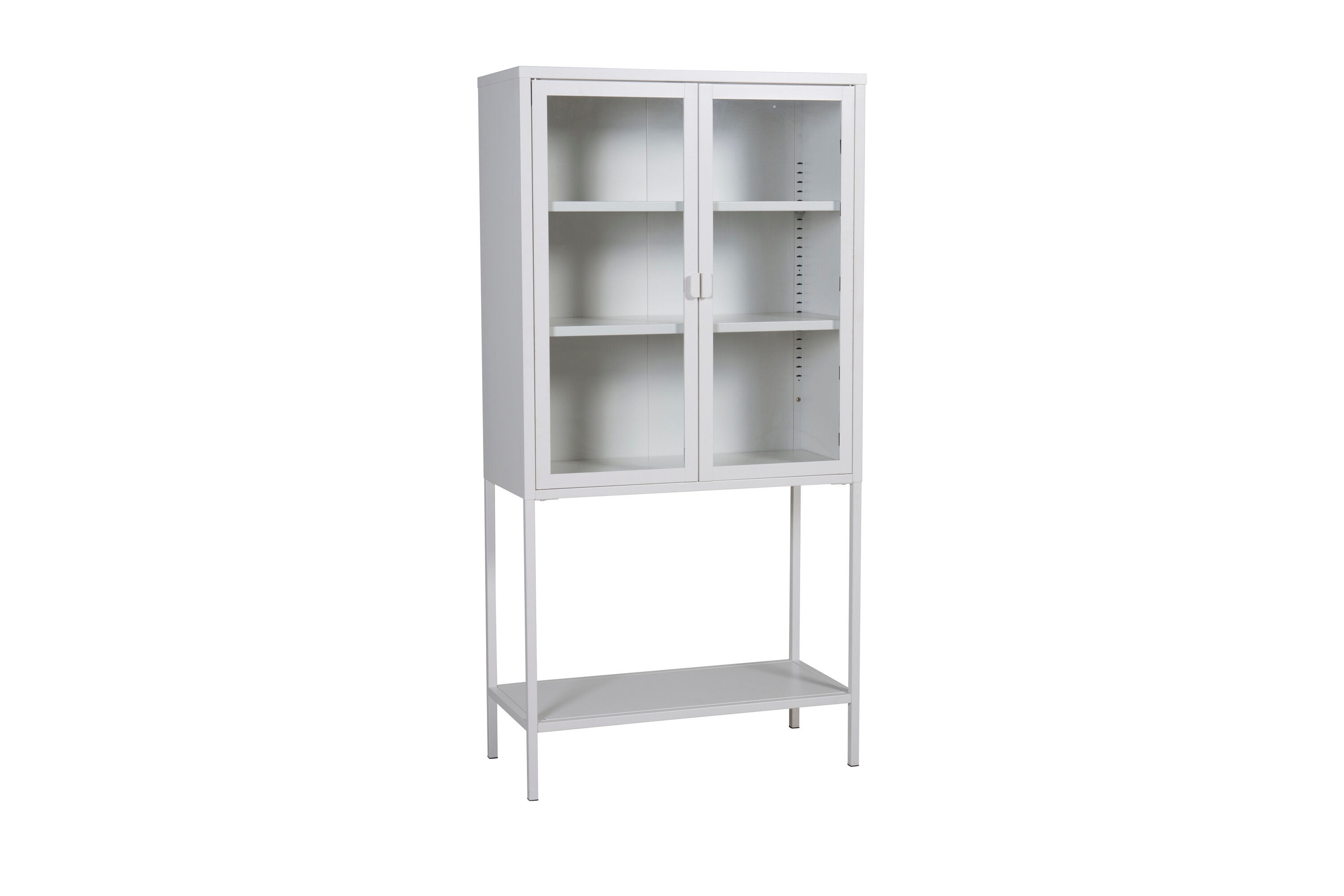Misha Cabinet with Shelf White