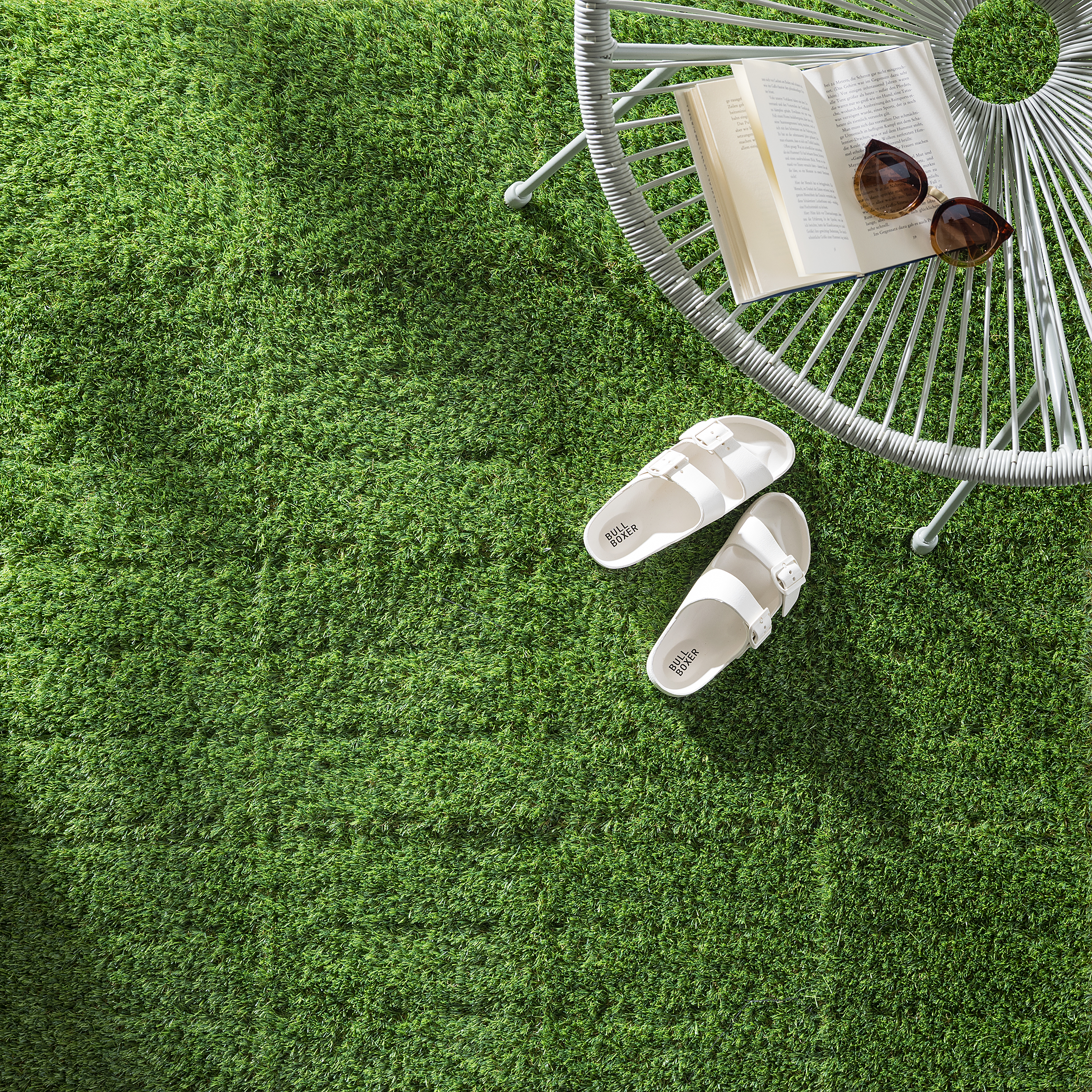 Set of 33 Artificial Grass Green