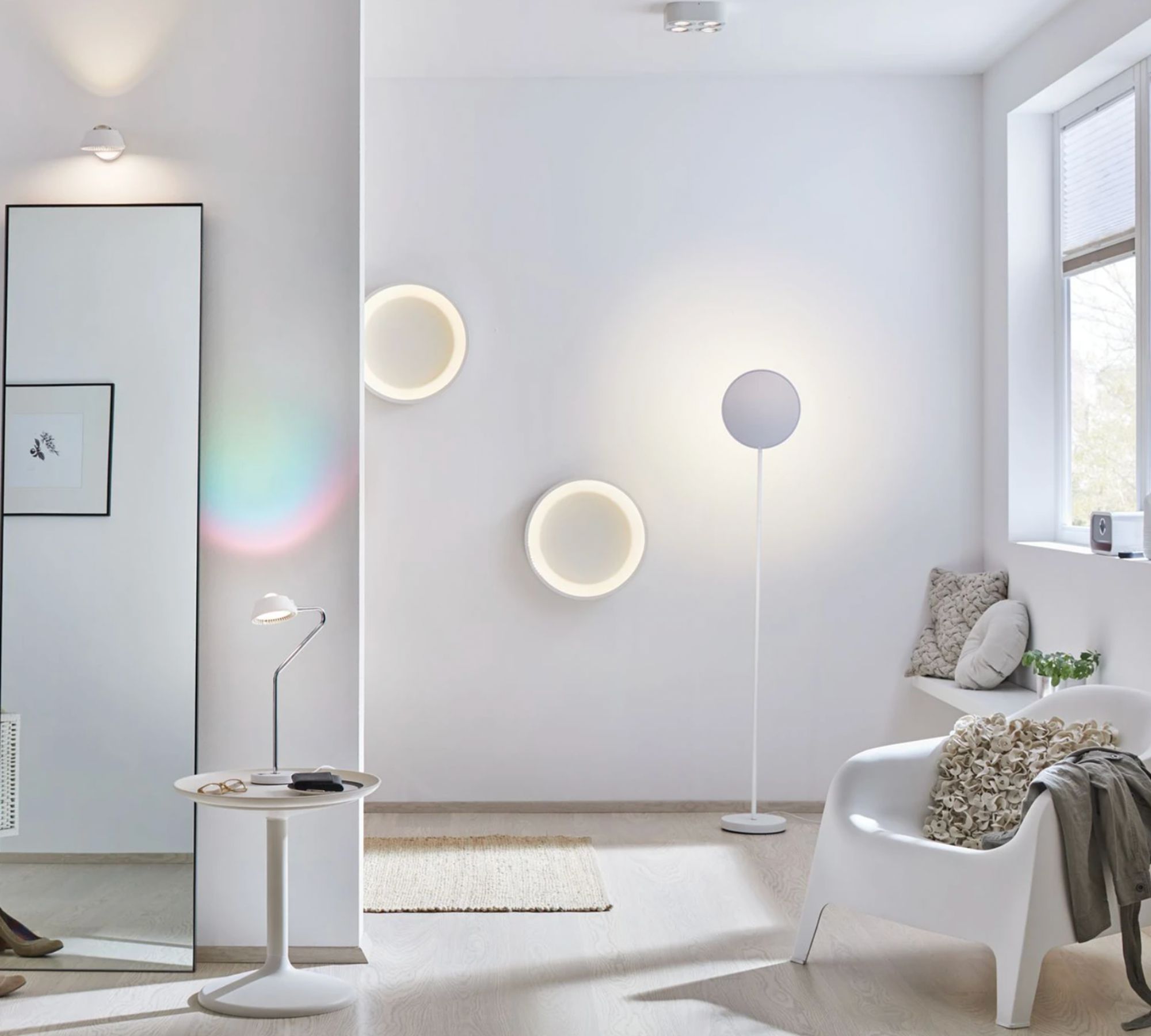 LED-Deckenleuchte mit Lichtring