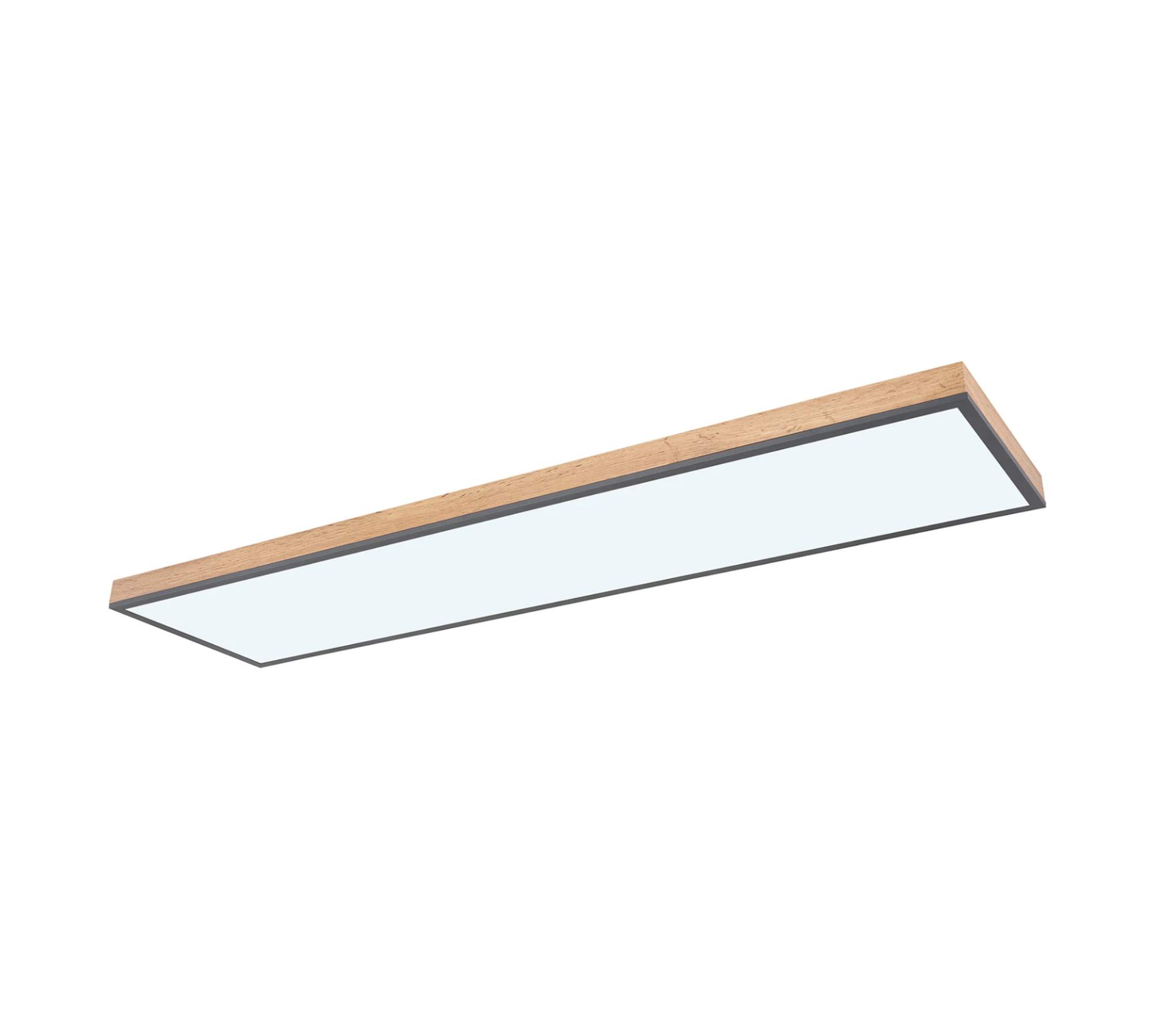 LED Deckenleuchte 1-flammig Acryl Aluminium