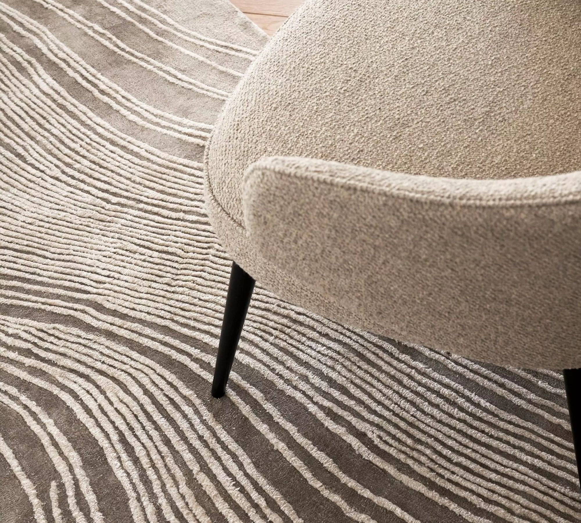 Tide Carpet Handmade 100% Tencel