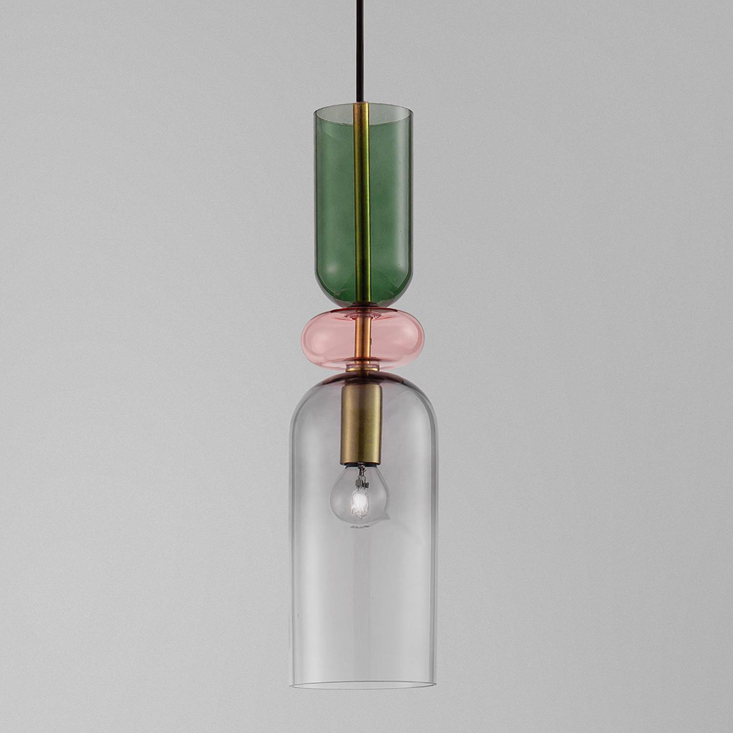 Pendelleuchte Murano Typ D Aluminium 1-flammig