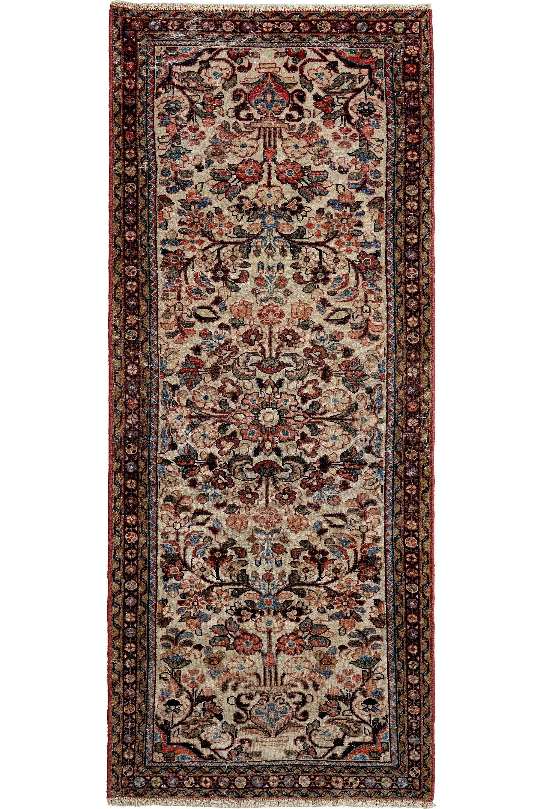 Heritage Teppich Wolle Braun