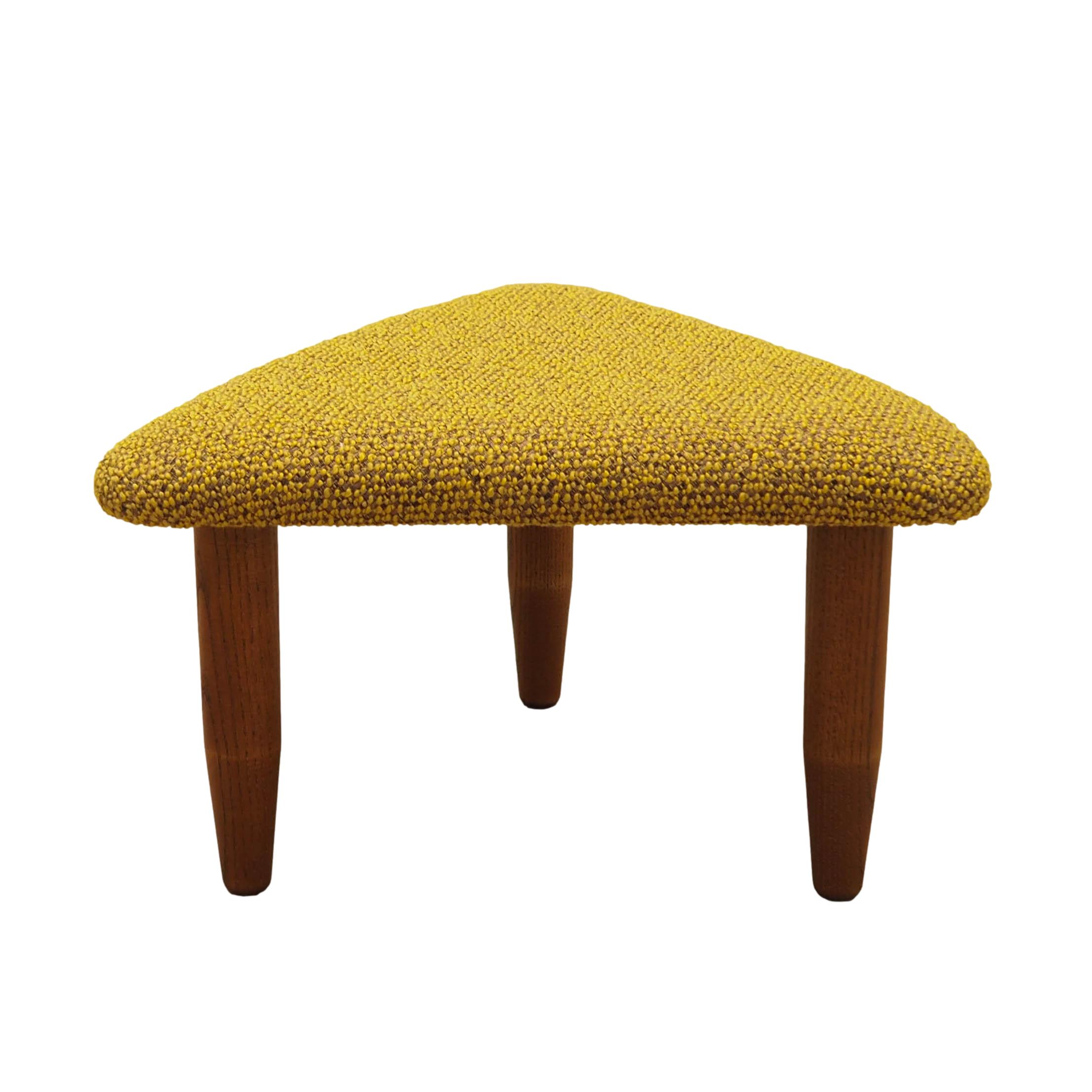 Stool mustard yellow 1990s