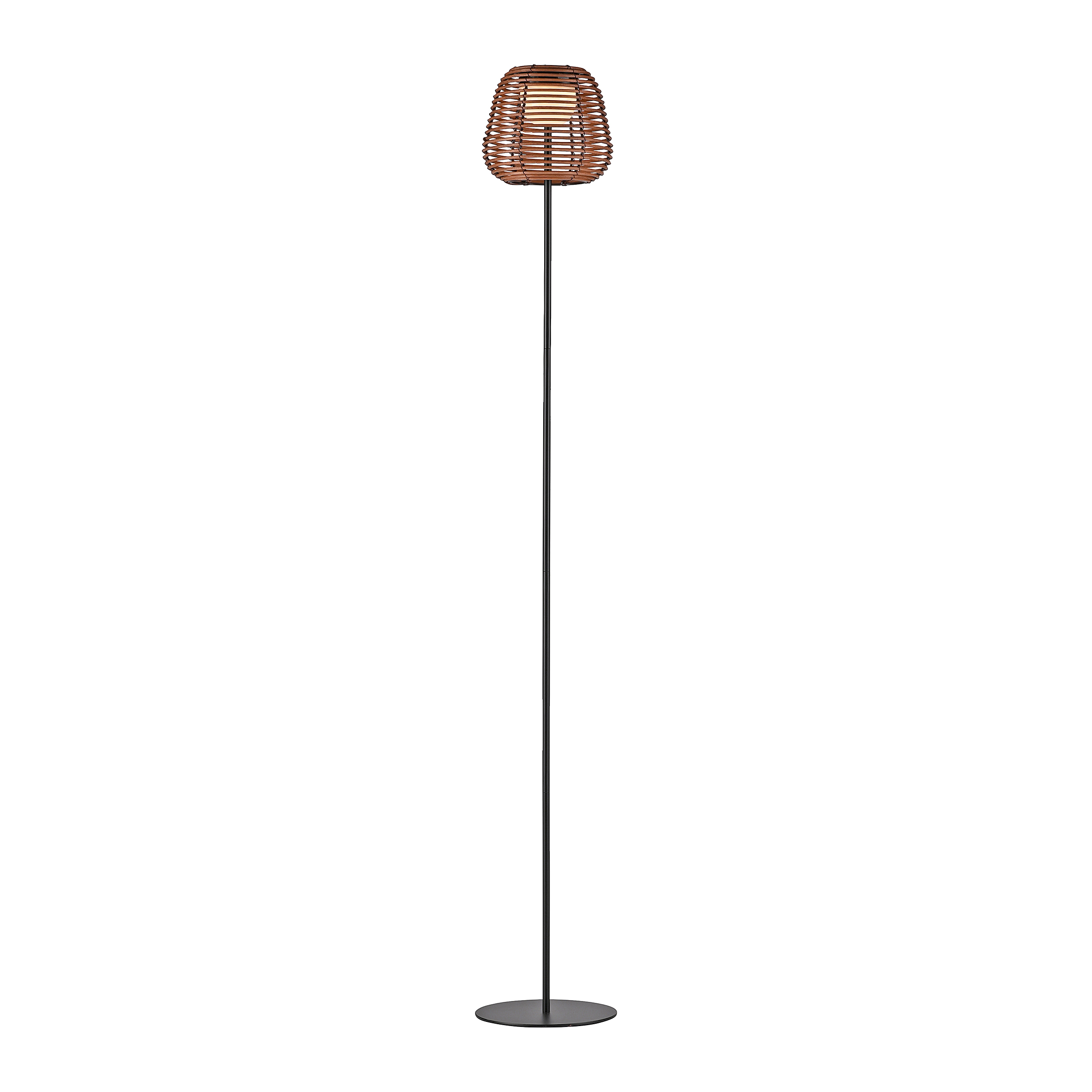 Askia LED floor lamp iron 1-light