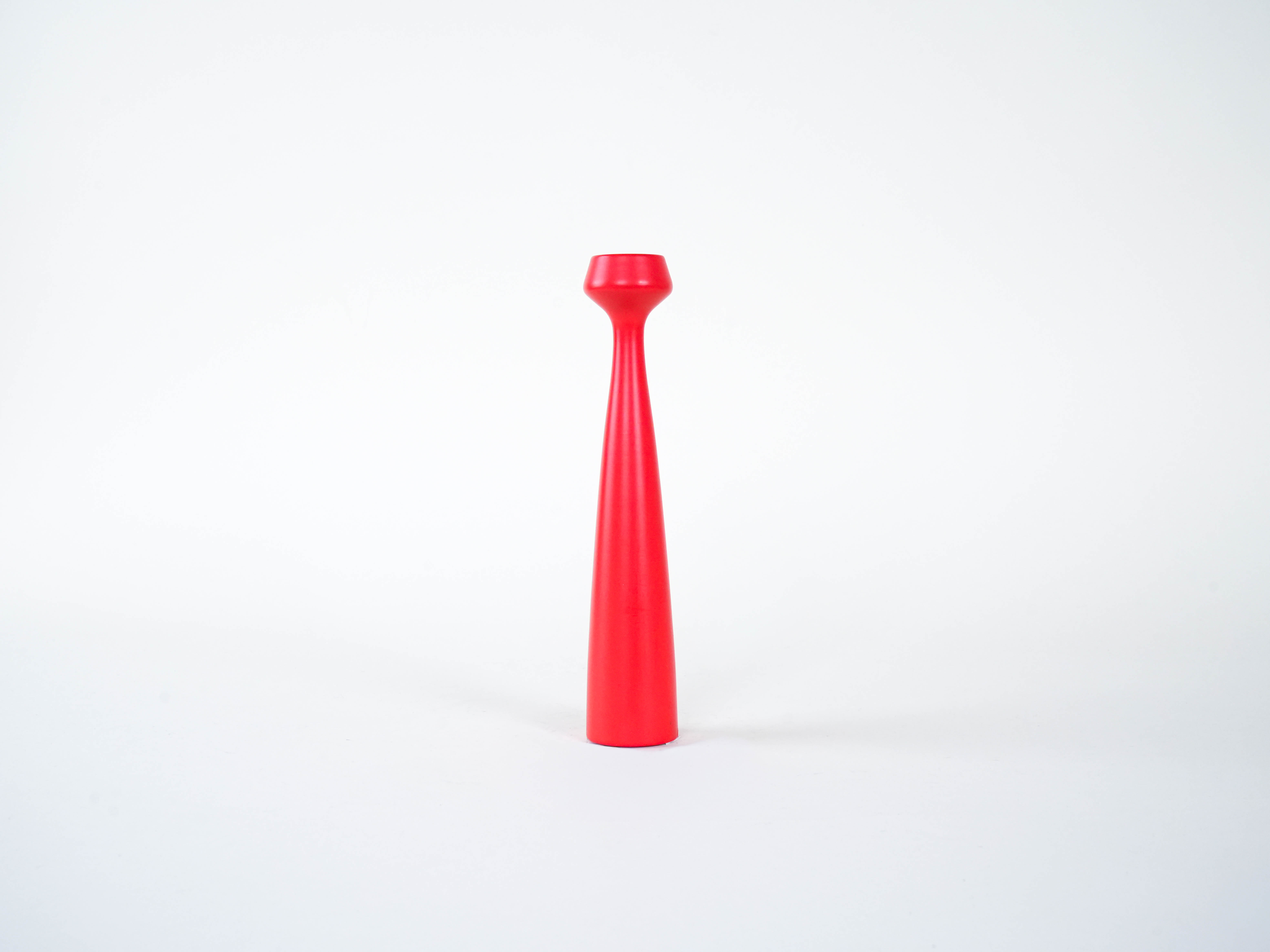 Candlestick 1990s Red