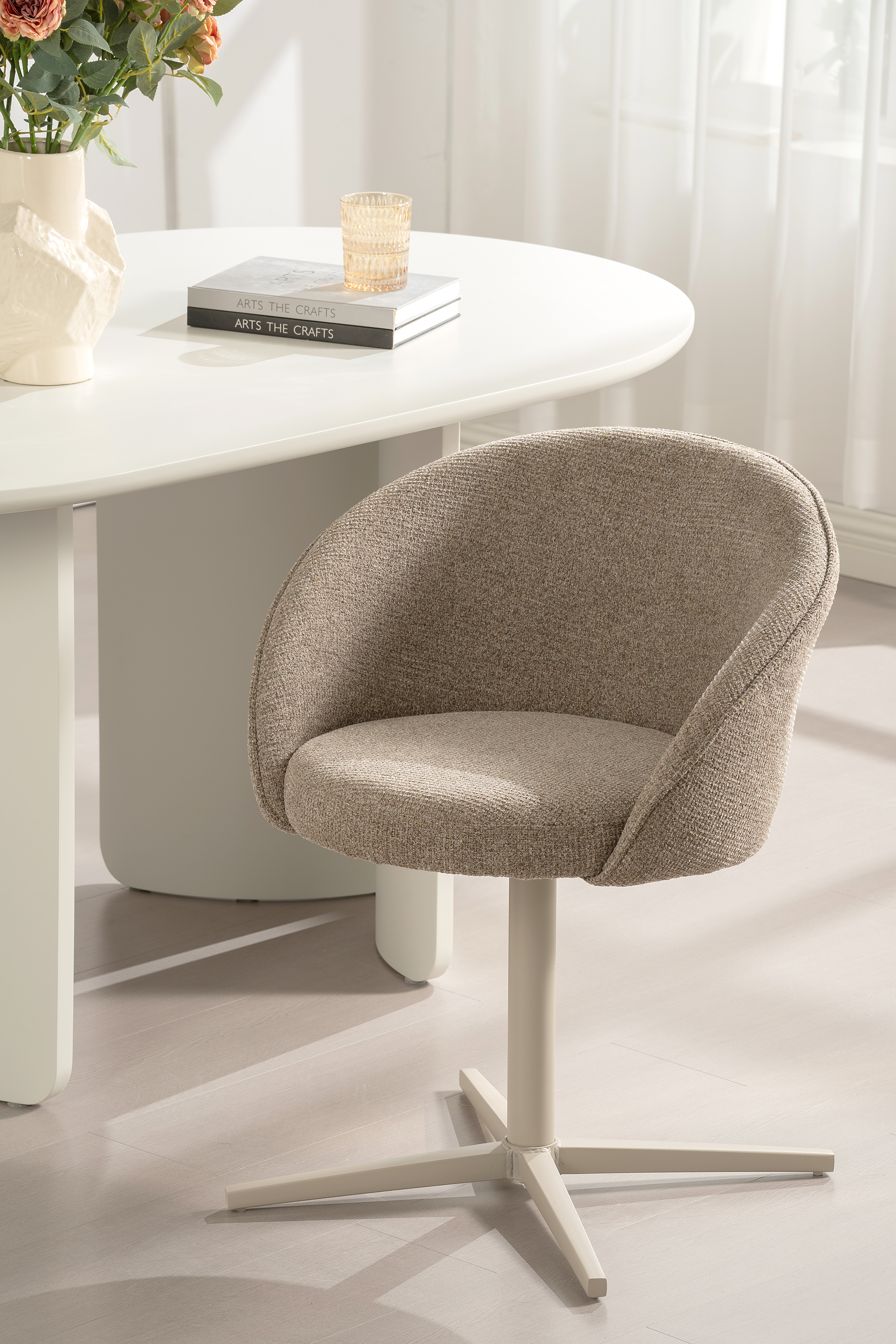 Armchair LECHER Set of 2 Beige