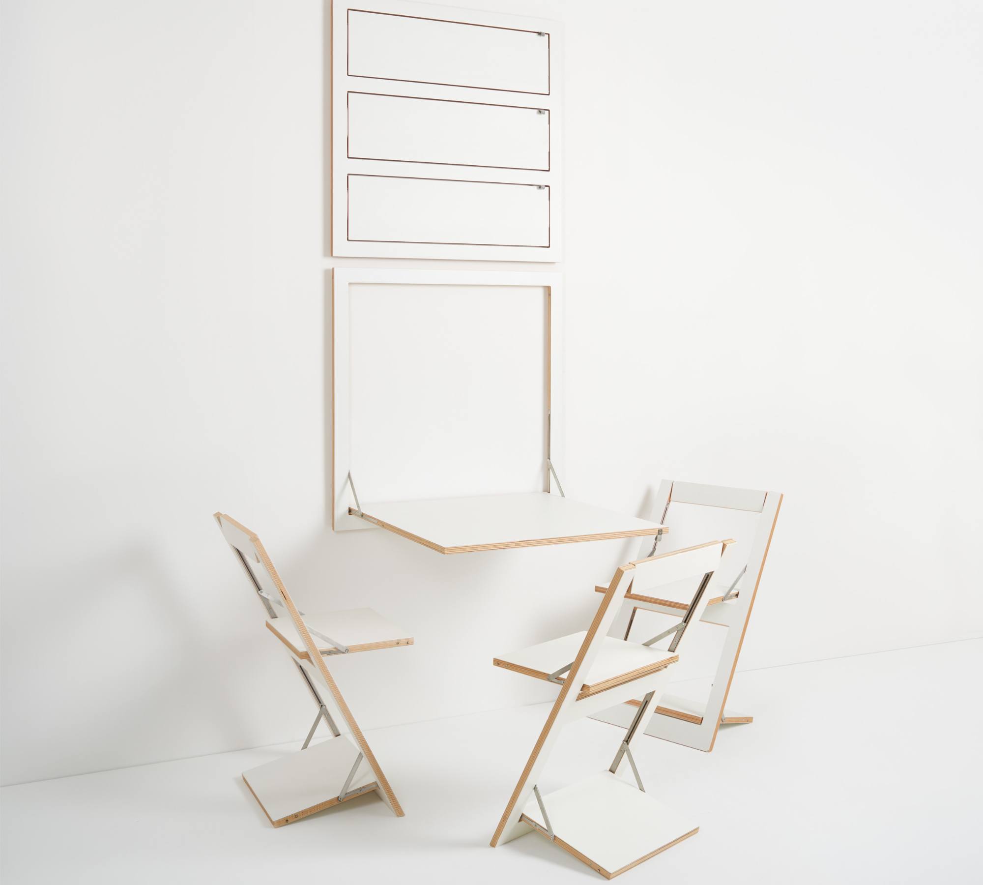 Fläpps Kitchen Table 80x80 White