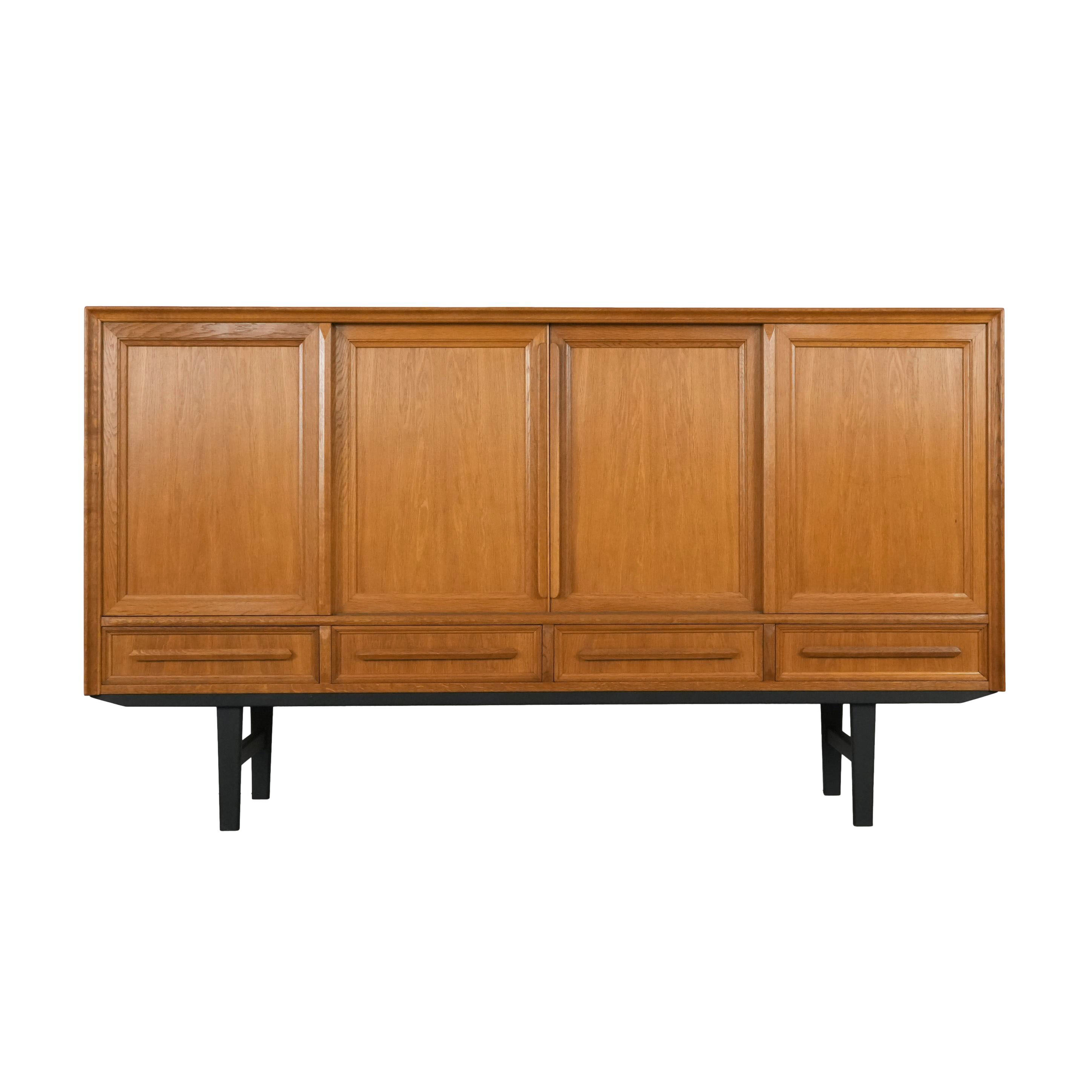 Highboard Eiche 1960er Jahre