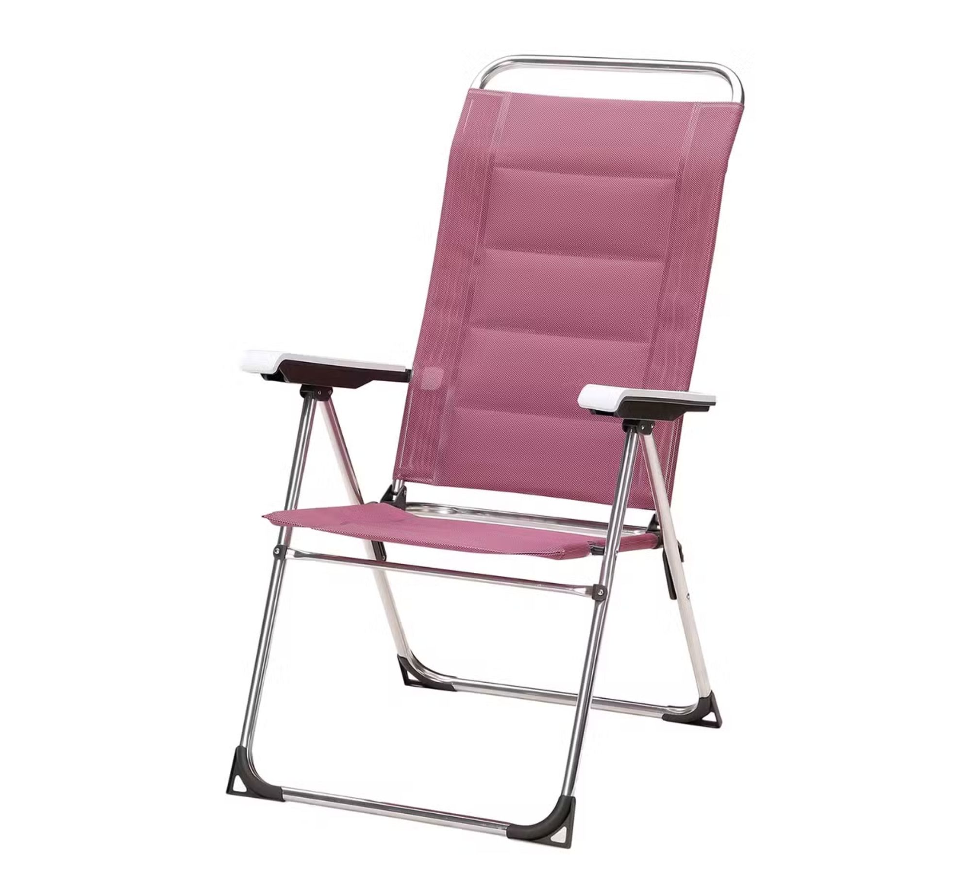 Klappstuhl Aluminium Textil Violett