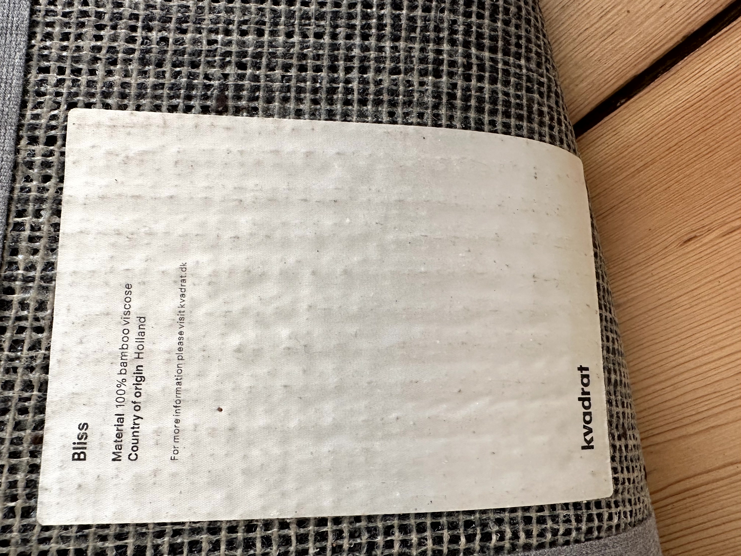 Handgefertigter Teppich Braun 200X200cm