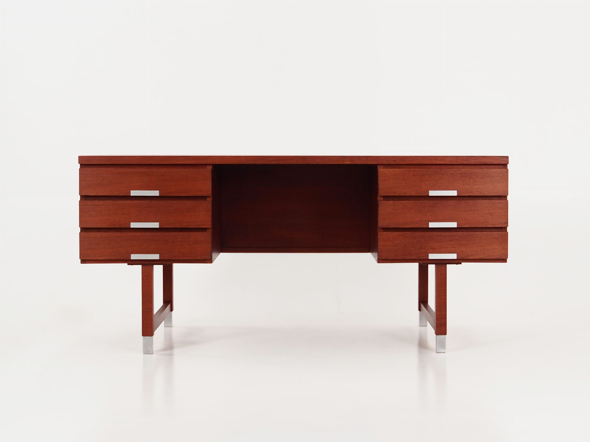 Desk Teak Brown 1970s