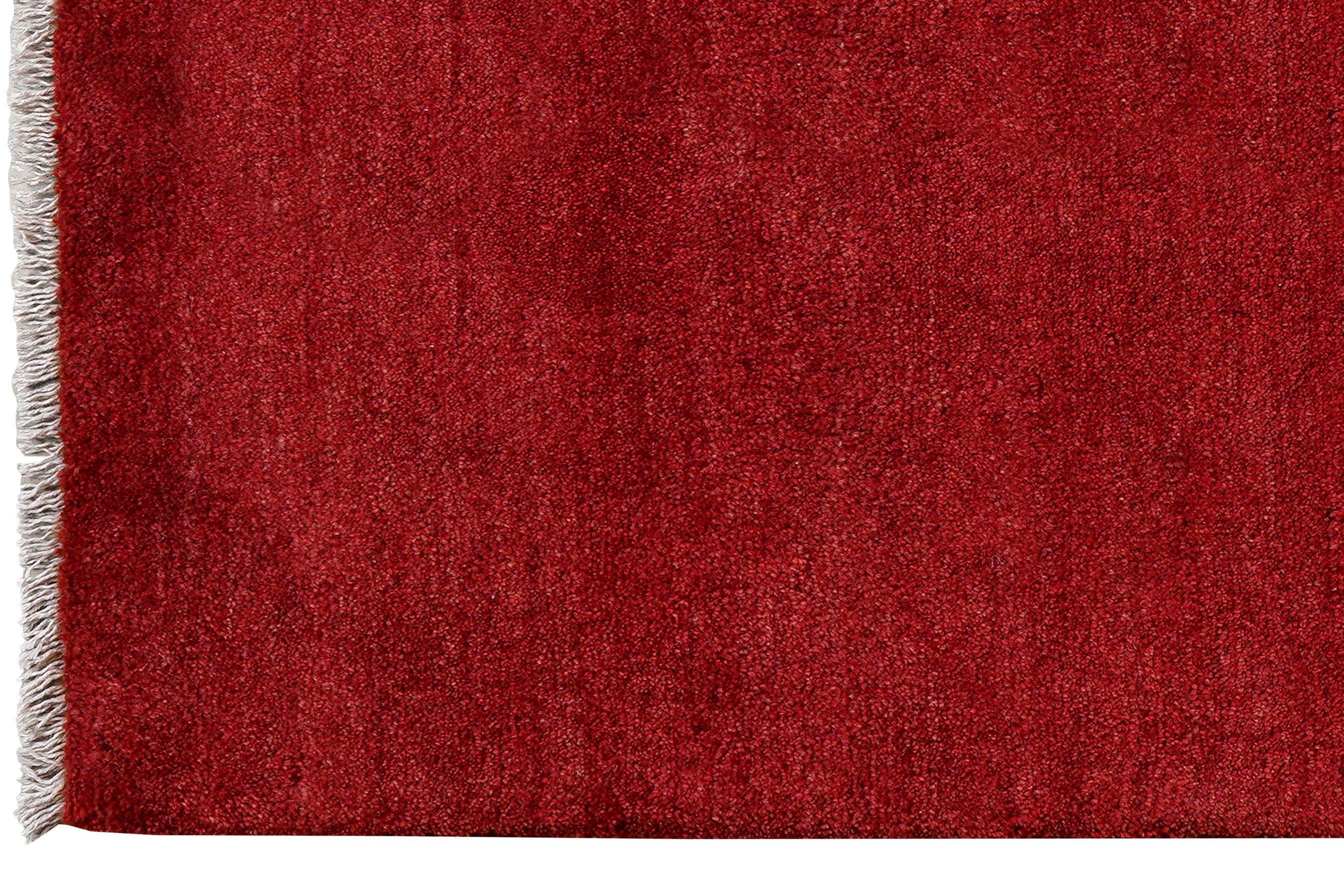 Gabbeh Teppich Rot