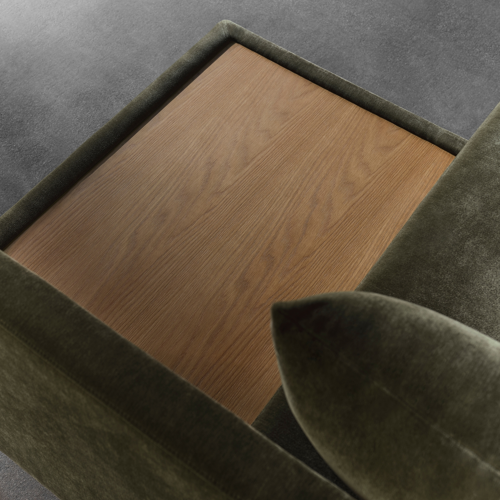 Vivica Schlafsofa Récamiere Rechts Moss Olive