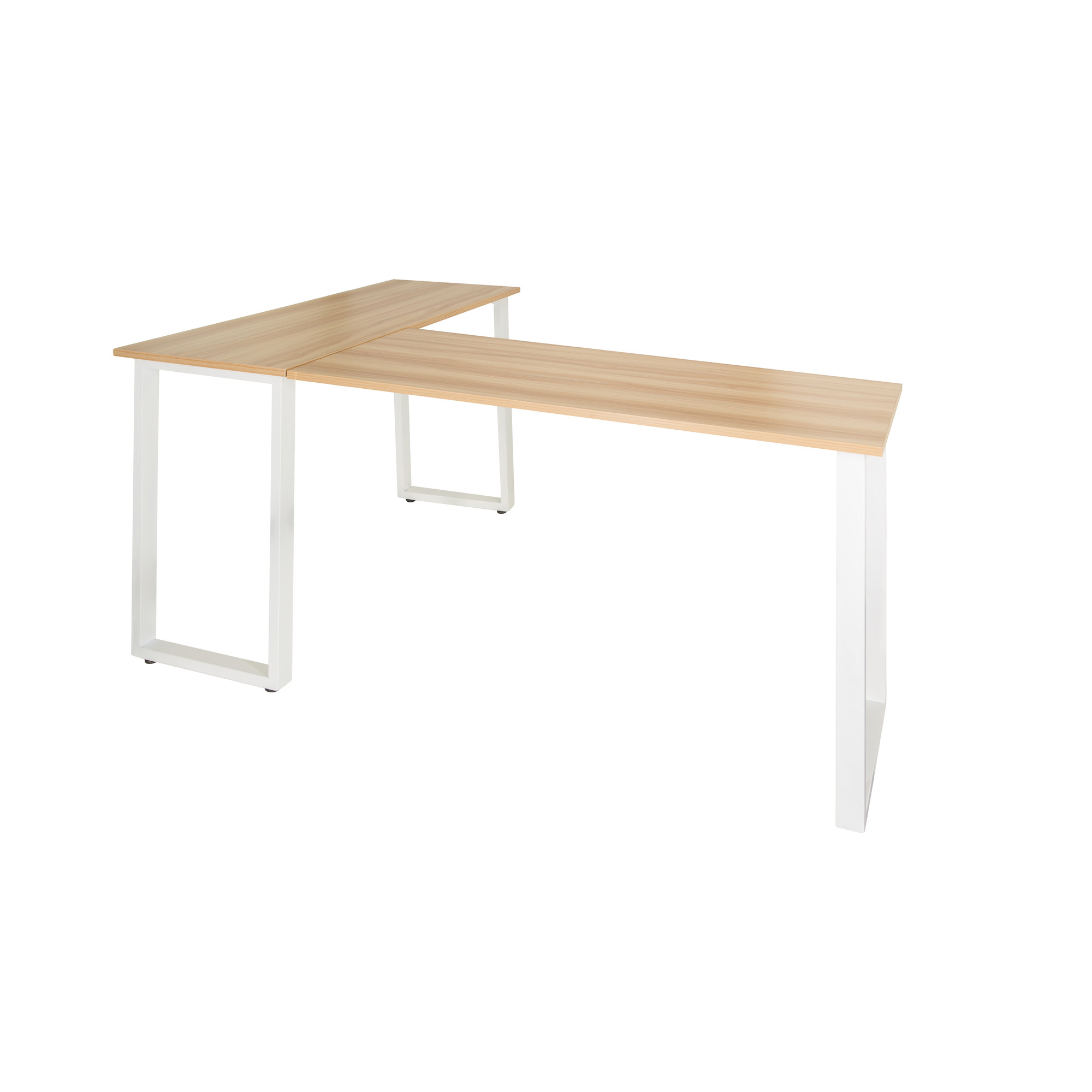 WORKSPACE BASIC I  Eckschreibtisch Holz Natur