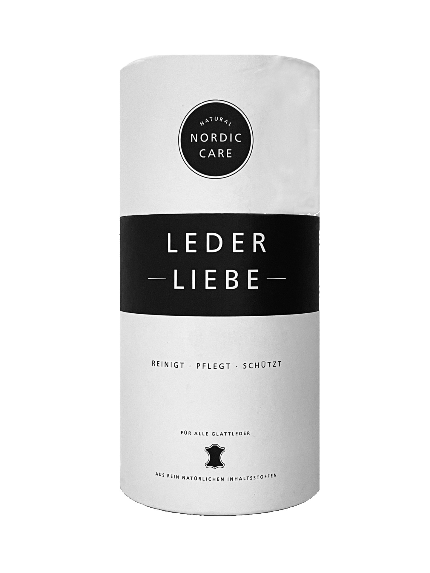 Leder Liebe Pflegeset Weiß