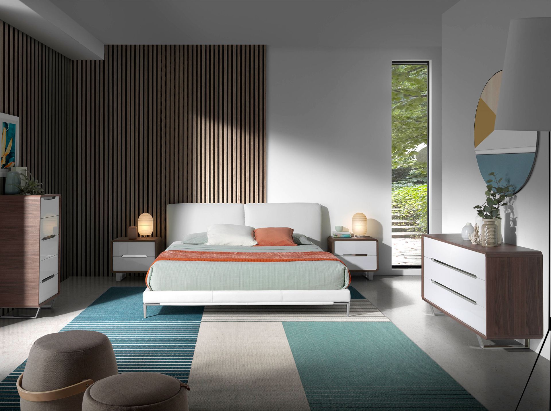 Dresser 7106 Brown White