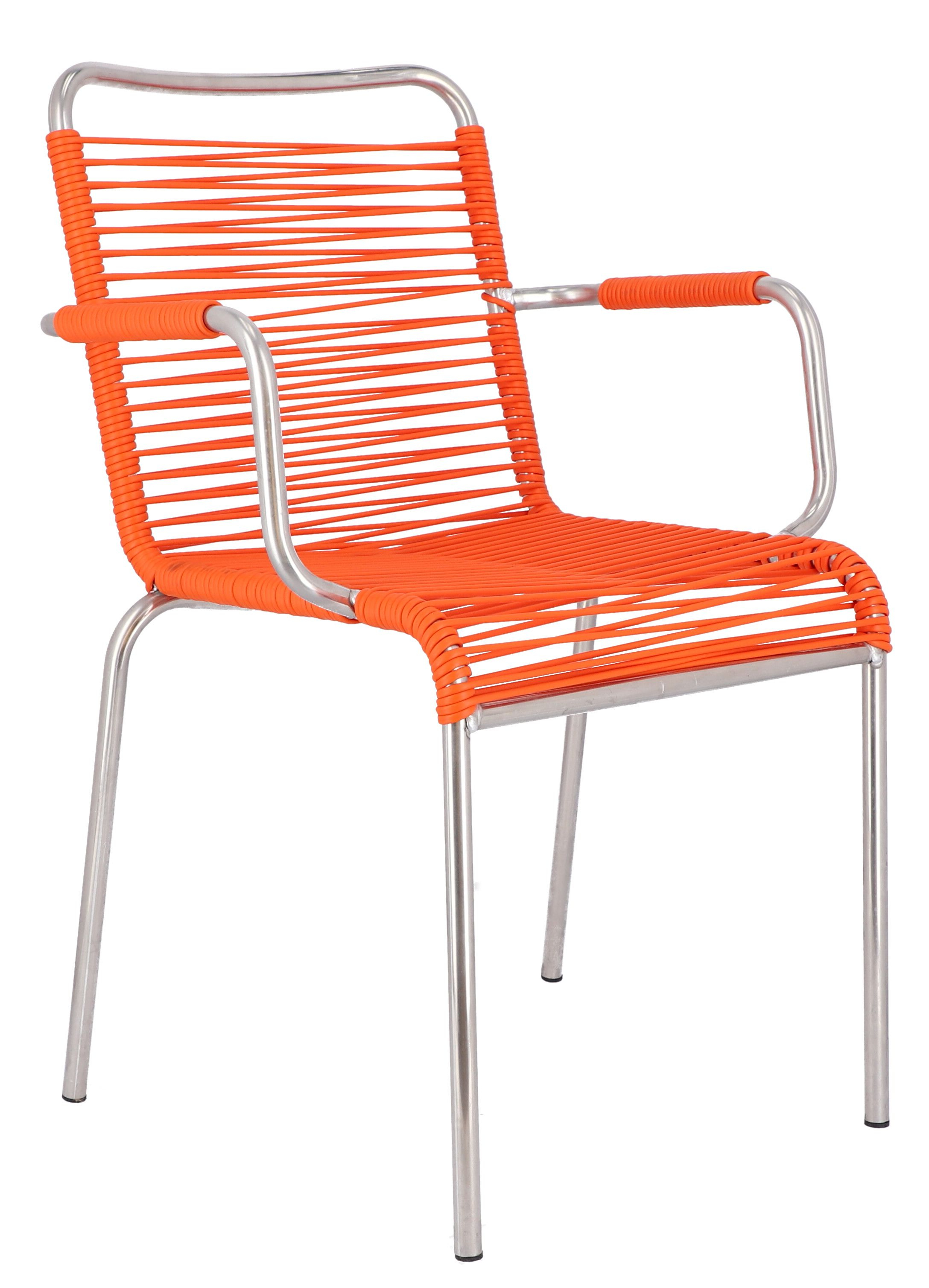 Fiam Mya Spaghetti Stapelsessel Orange