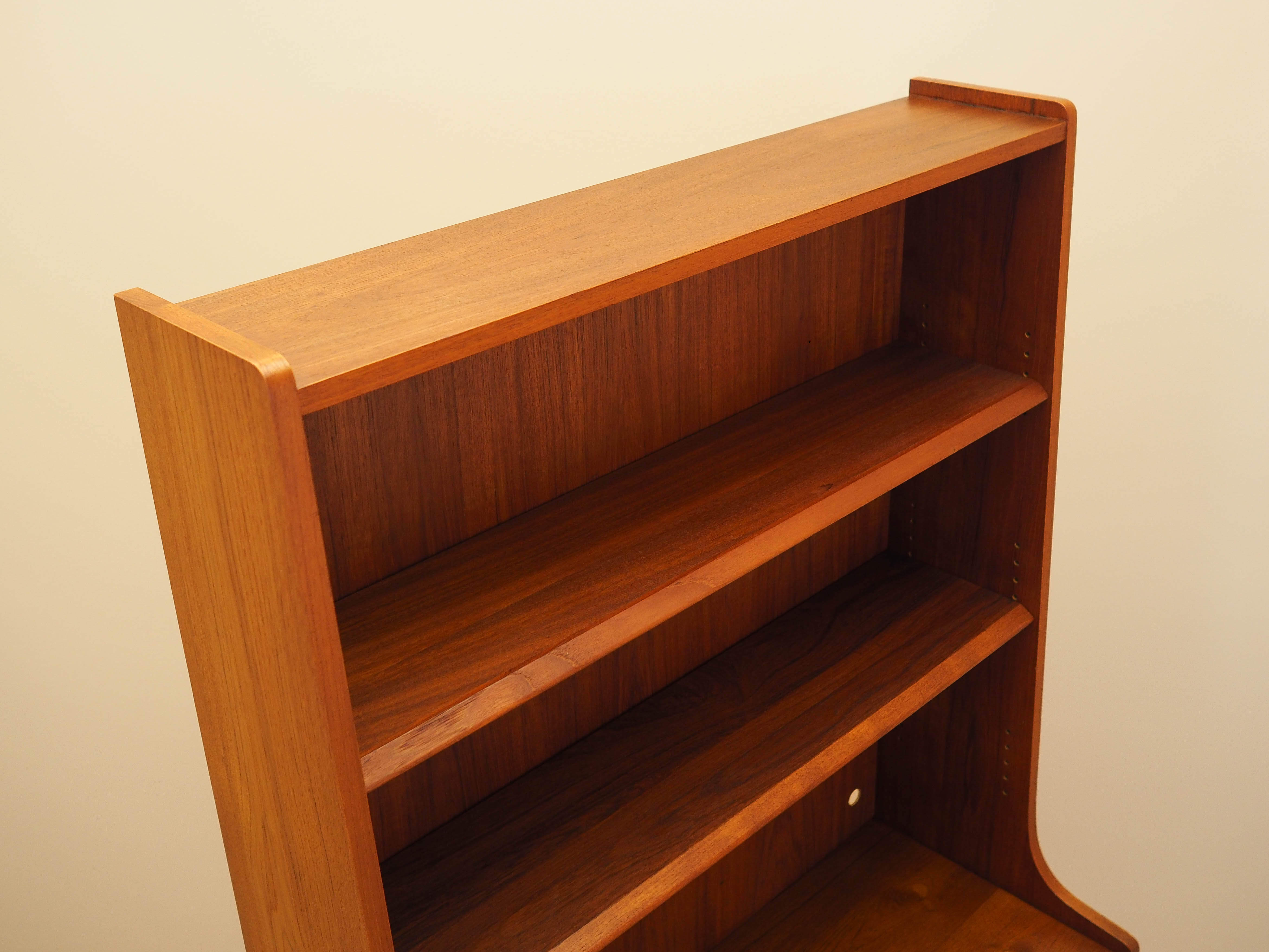 Teak Bookshelf Brown