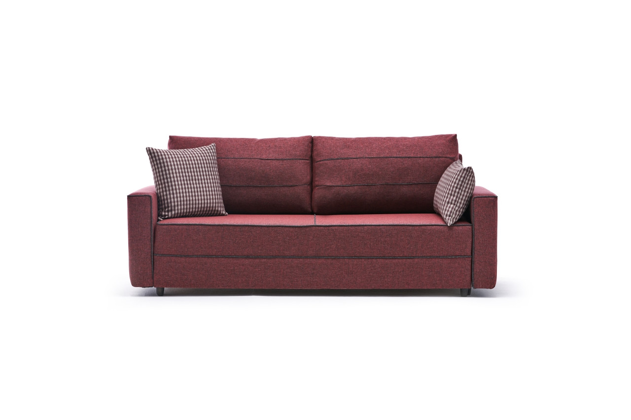 Ece Schlafsofa 2-Sitzer Rot