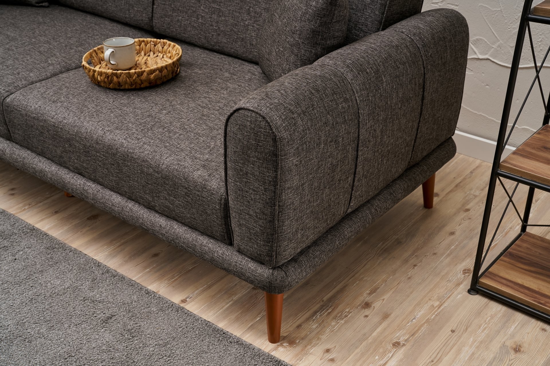 Seren Sofa 3-Sitzer Anthrazit