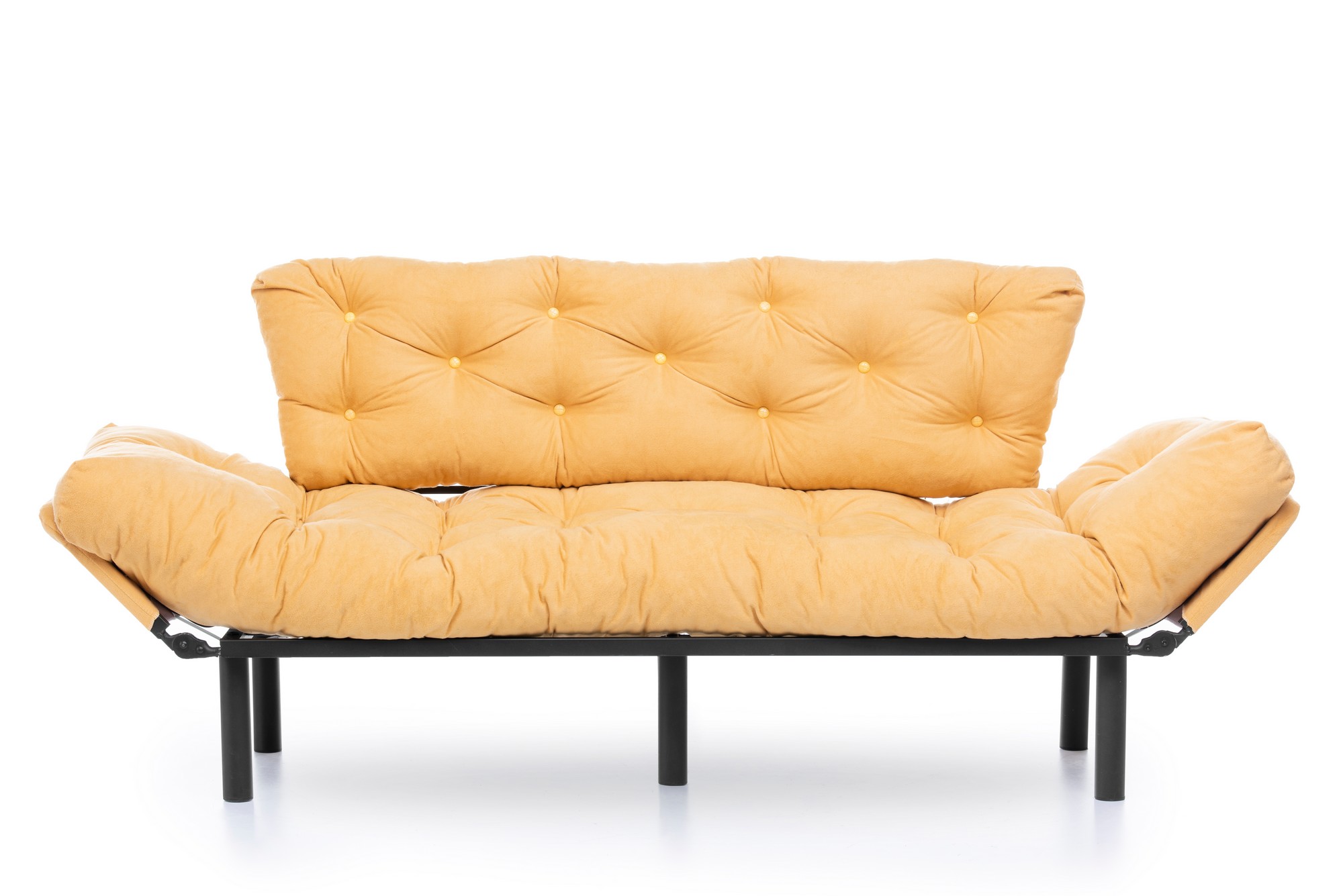 Nitta Triple Schlafsofa 3-Sitzer Mustard