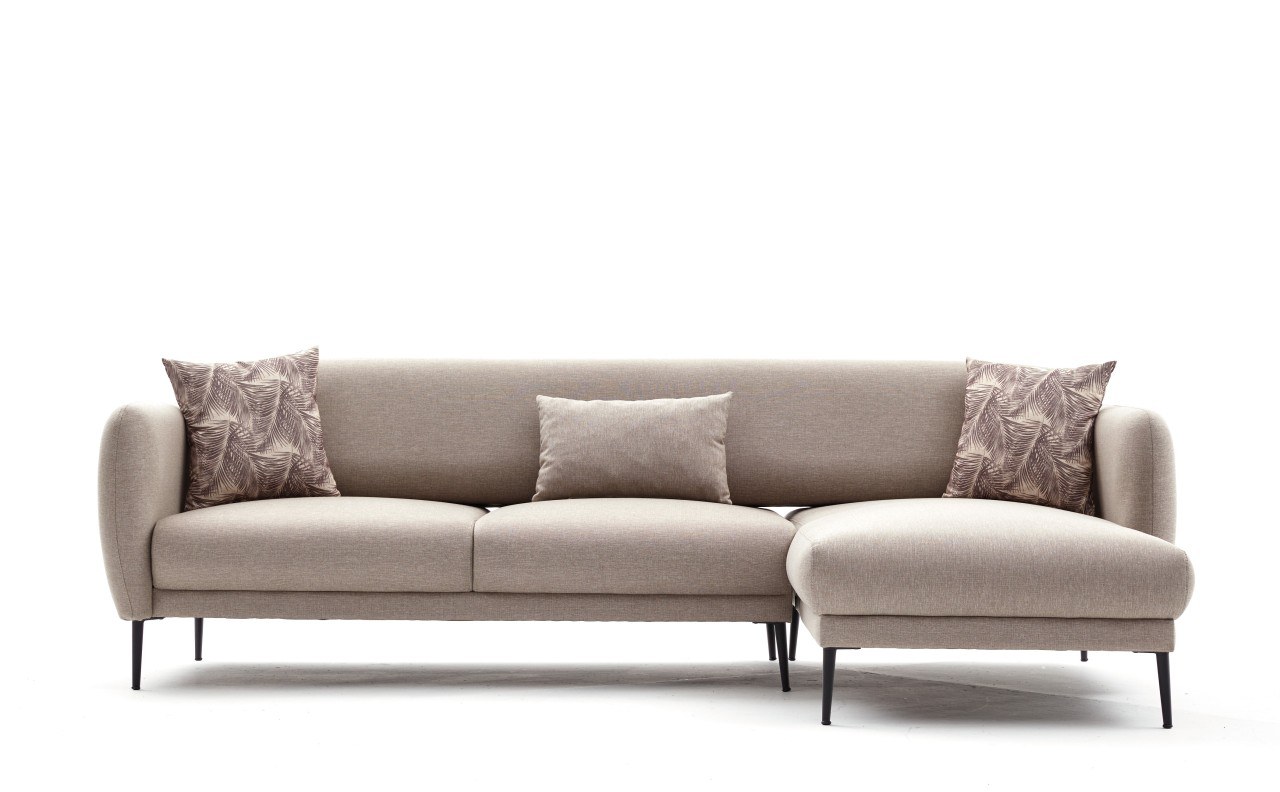 Venus Sofa Récamiere Rechts Creme