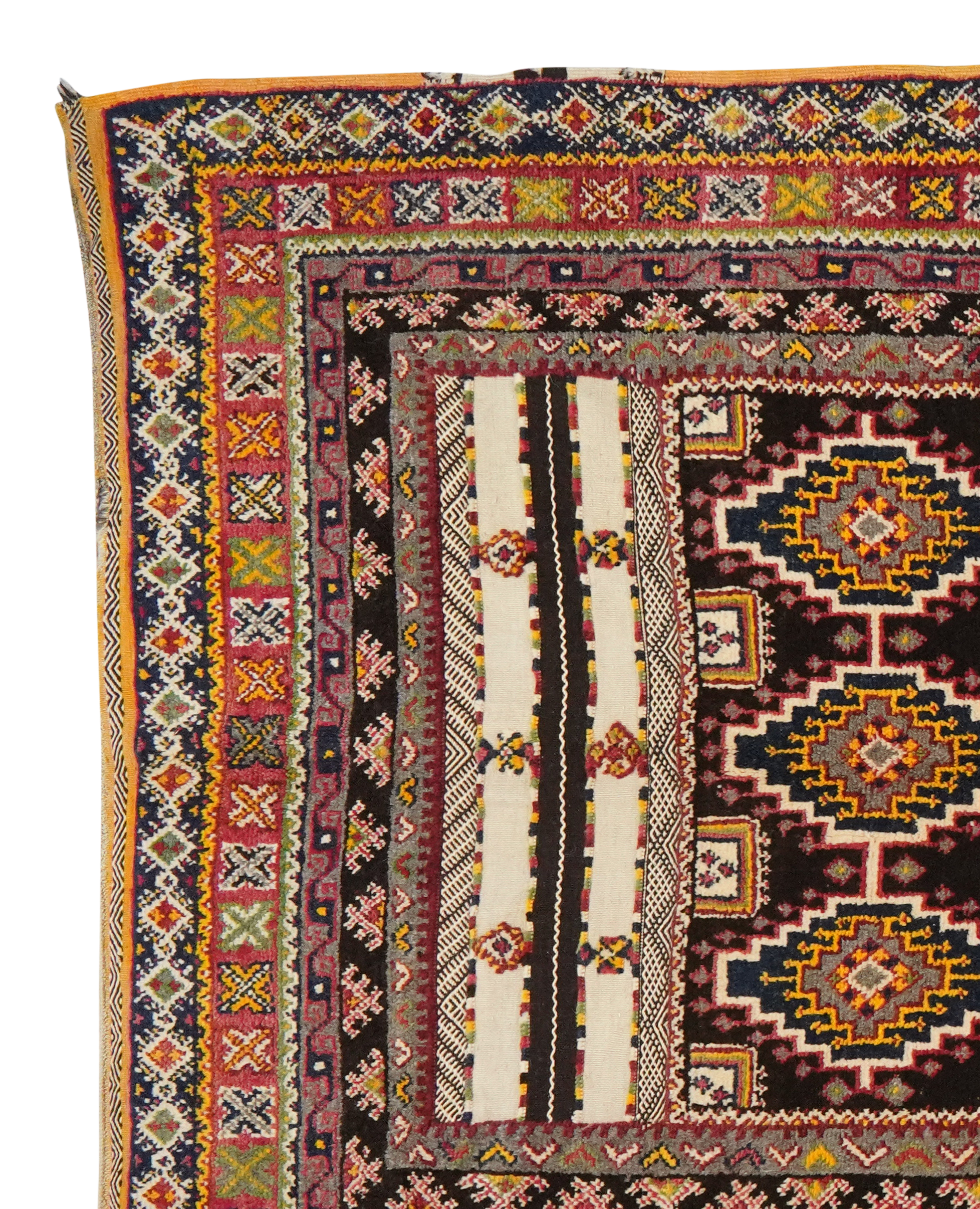 Ouzguit Teppich Braun