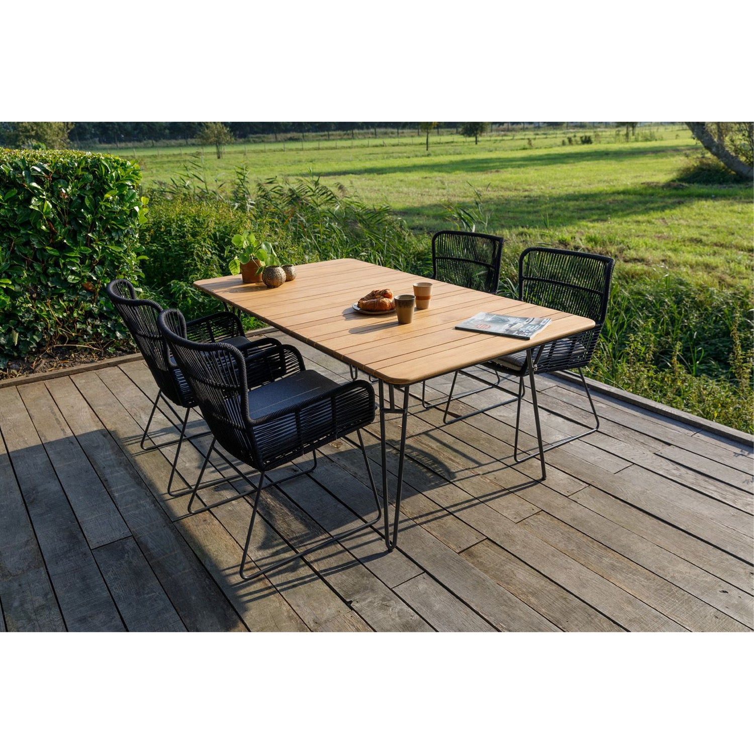 Slimm Gartentisch Teakholz