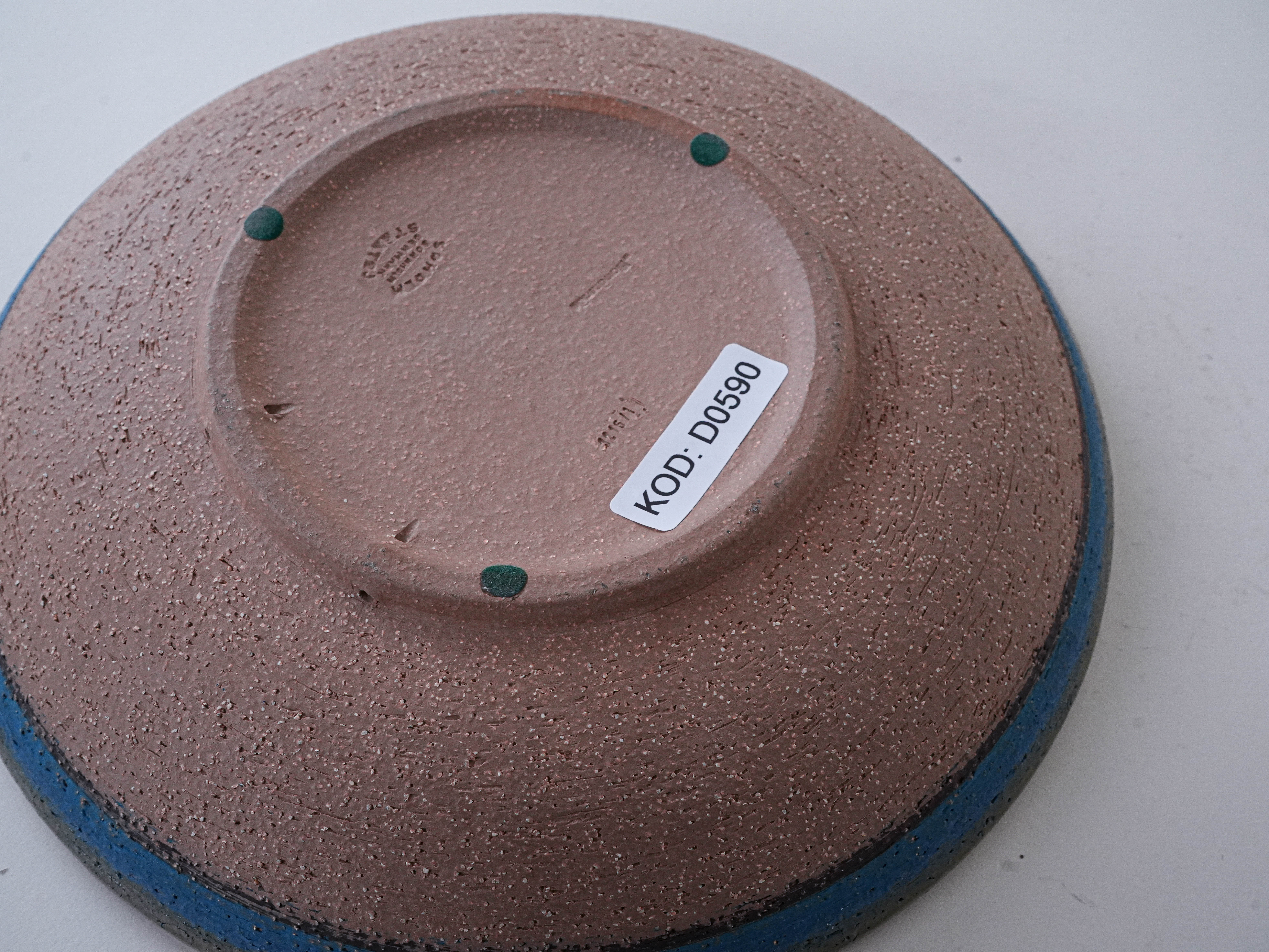 Keramikplatte 1960er Jahre